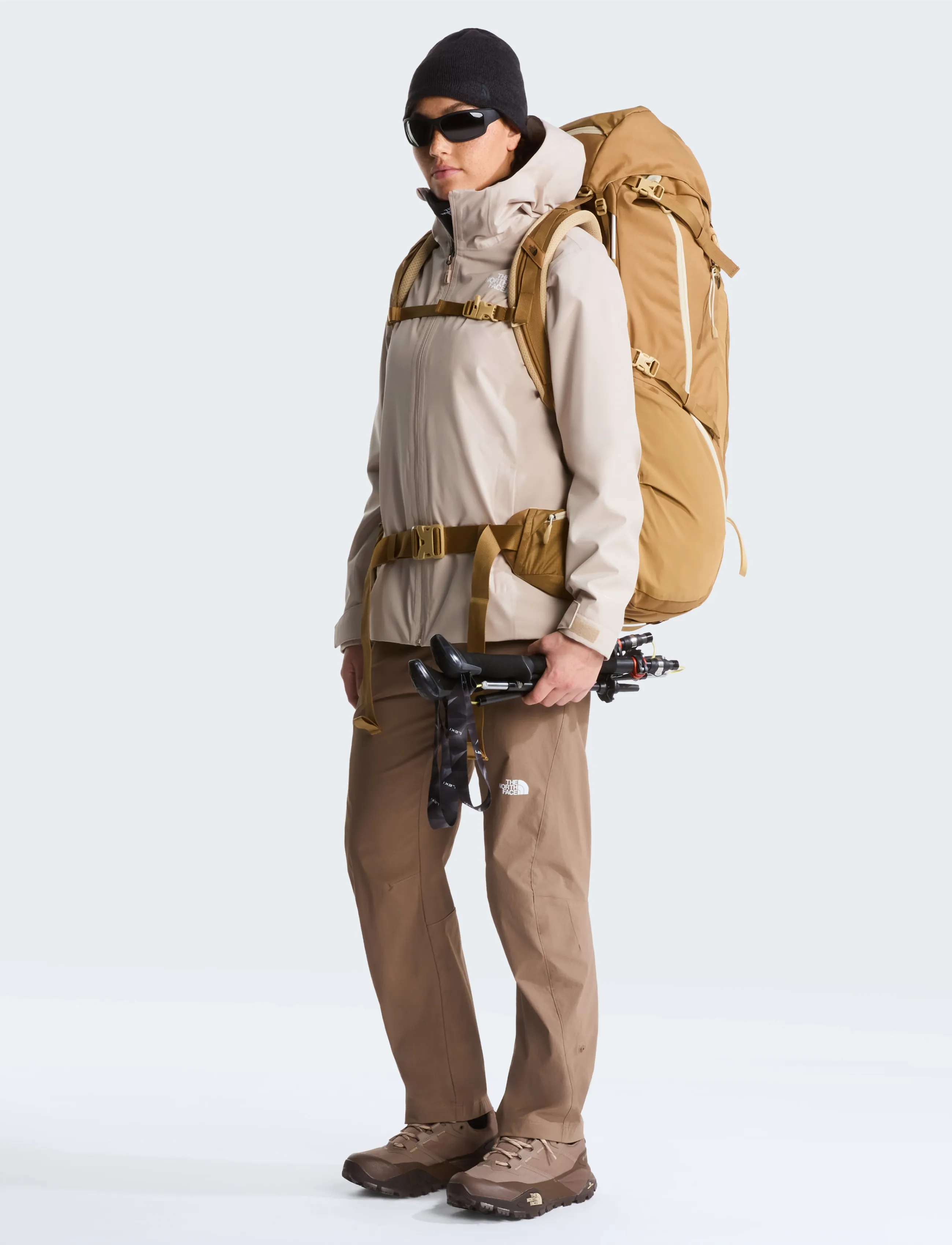 The North Face - W OFFTRAIL HIKE GORE-TEX - vandringsskor - garnet/smokey brown - 5