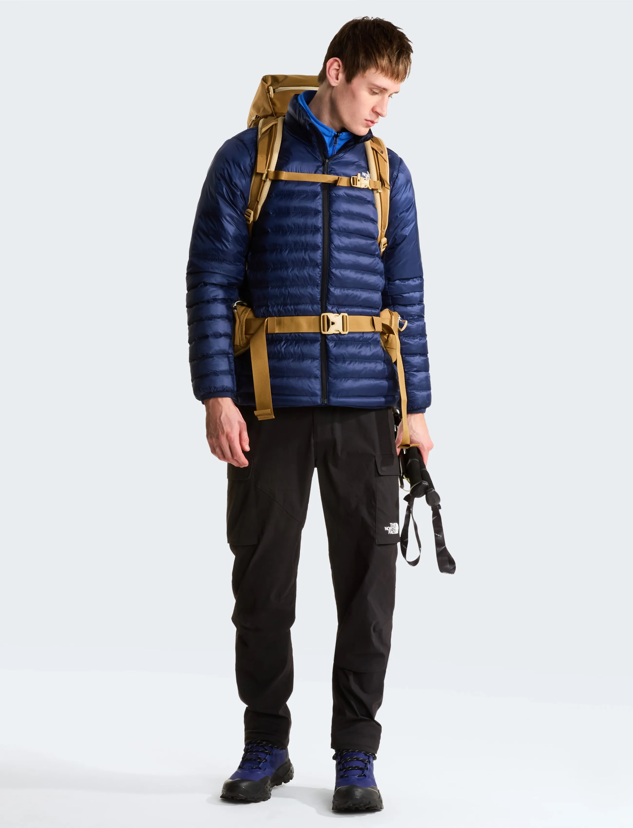 The North Face - M OFFTRAIL HIKE MID GORE-TEX - vandringsskor - bold blue/tnf black - 5