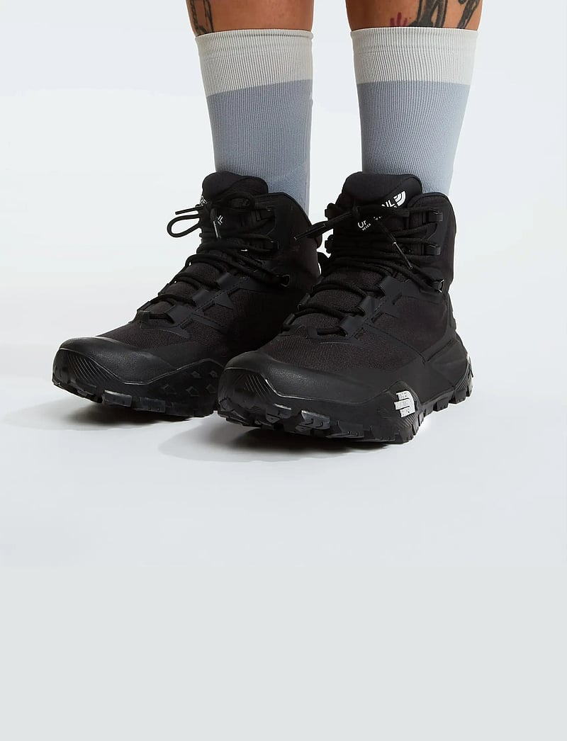 The North Face - W OFFTRAIL HIKE MID GORE-TEX - matka- ja kõndimisjalatsid - black - 0