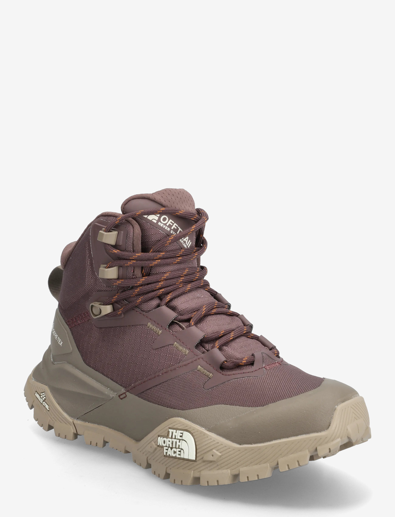 The North Face - W OFFTRAIL HIKE MID GORE-TEX - matka- ja kõndimisjalatsid - tawny quartz/mocha brow - 1