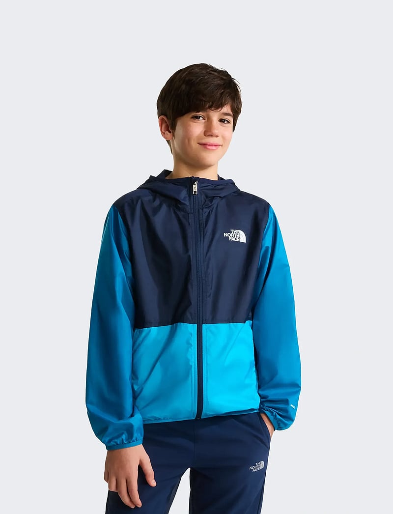 The North Face - B TNF CYCLONE WIND JACKET - ytterkläder - summit navy/meridian bl - 0