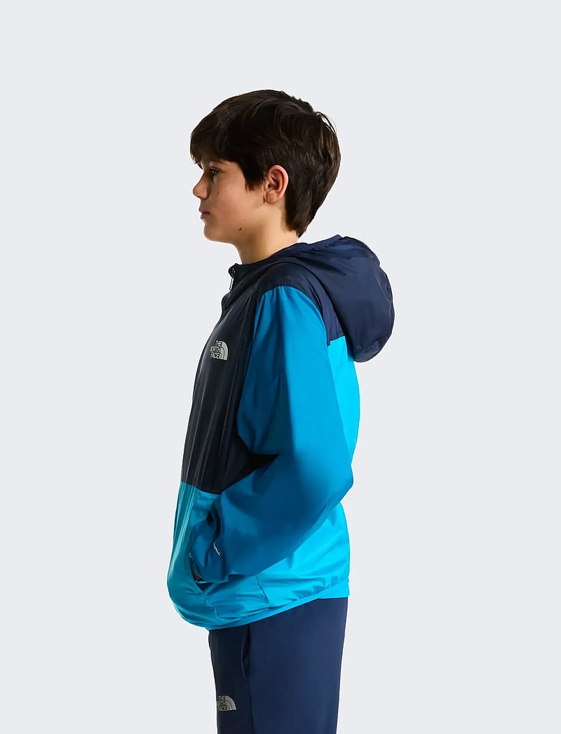 The North Face - B TNF CYCLONE WIND JACKET - ytterkläder - summit navy/meridian bl - 4