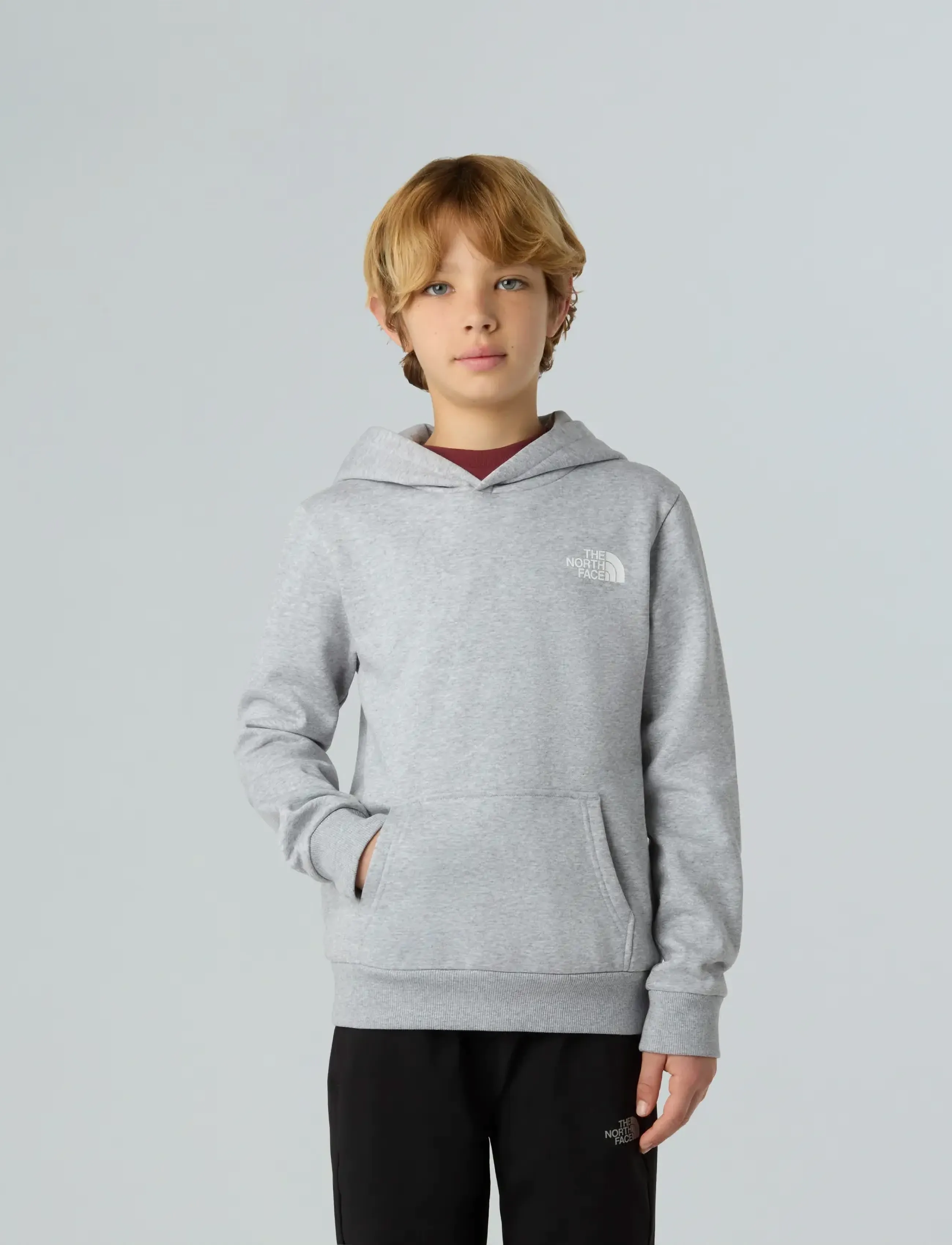 The North Face TEEN SIMPLE DOME HOODIE - Sweatshirts & Kapuzenpullover - TNF LIGHT GREY HEATHER / grey