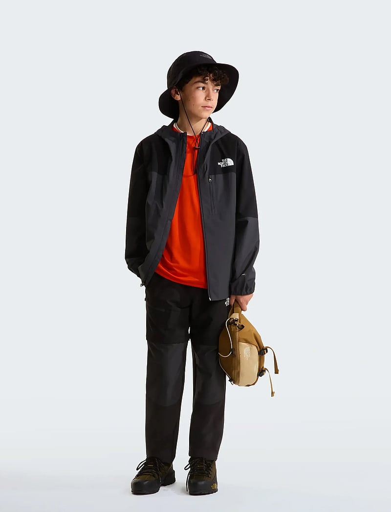 The North Face - TEEN HIKE PACKABLE SHELL - shell- & regnjakker - black - 3