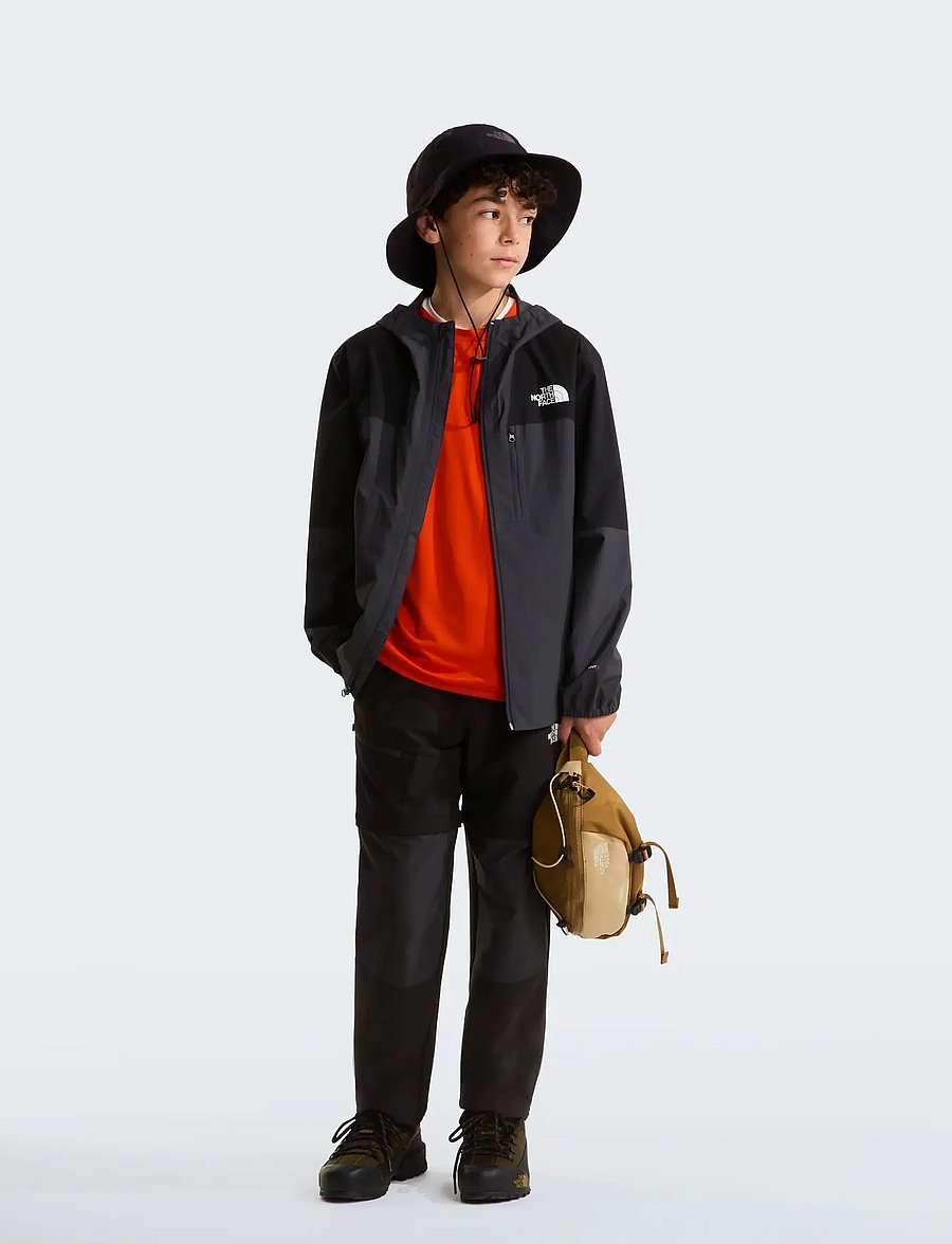 The North Face - TEEN HIKE PACKABLE SHELL - shell- & regenjacken - black - 3