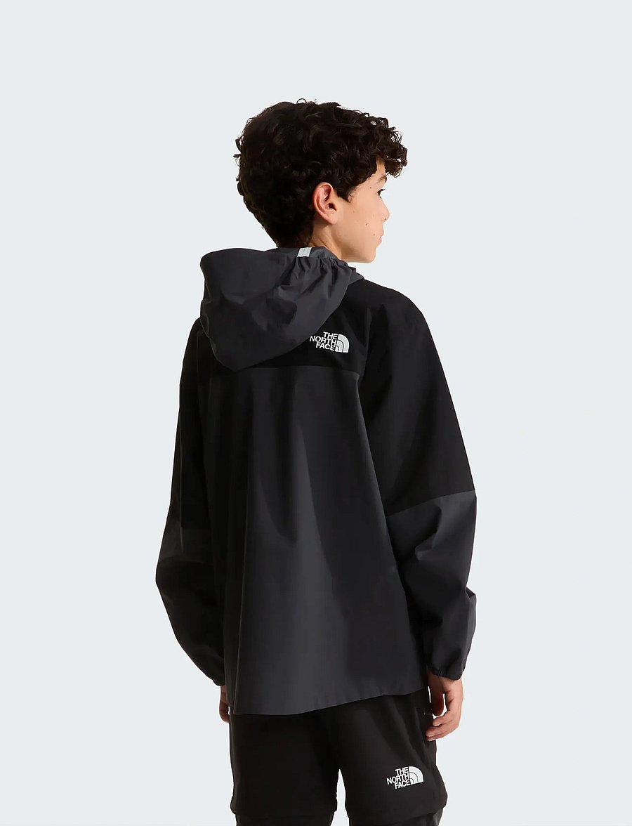 The North Face - TEEN HIKE PACKABLE SHELL - shell- & regenjacken - black - 4
