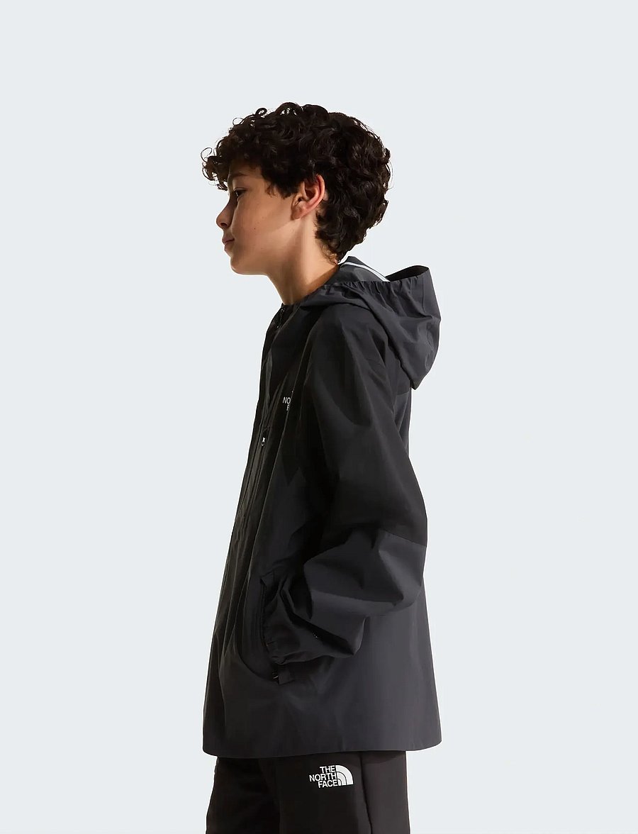 The North Face - TEEN HIKE PACKABLE SHELL - shell- & regenjacken - black - 5