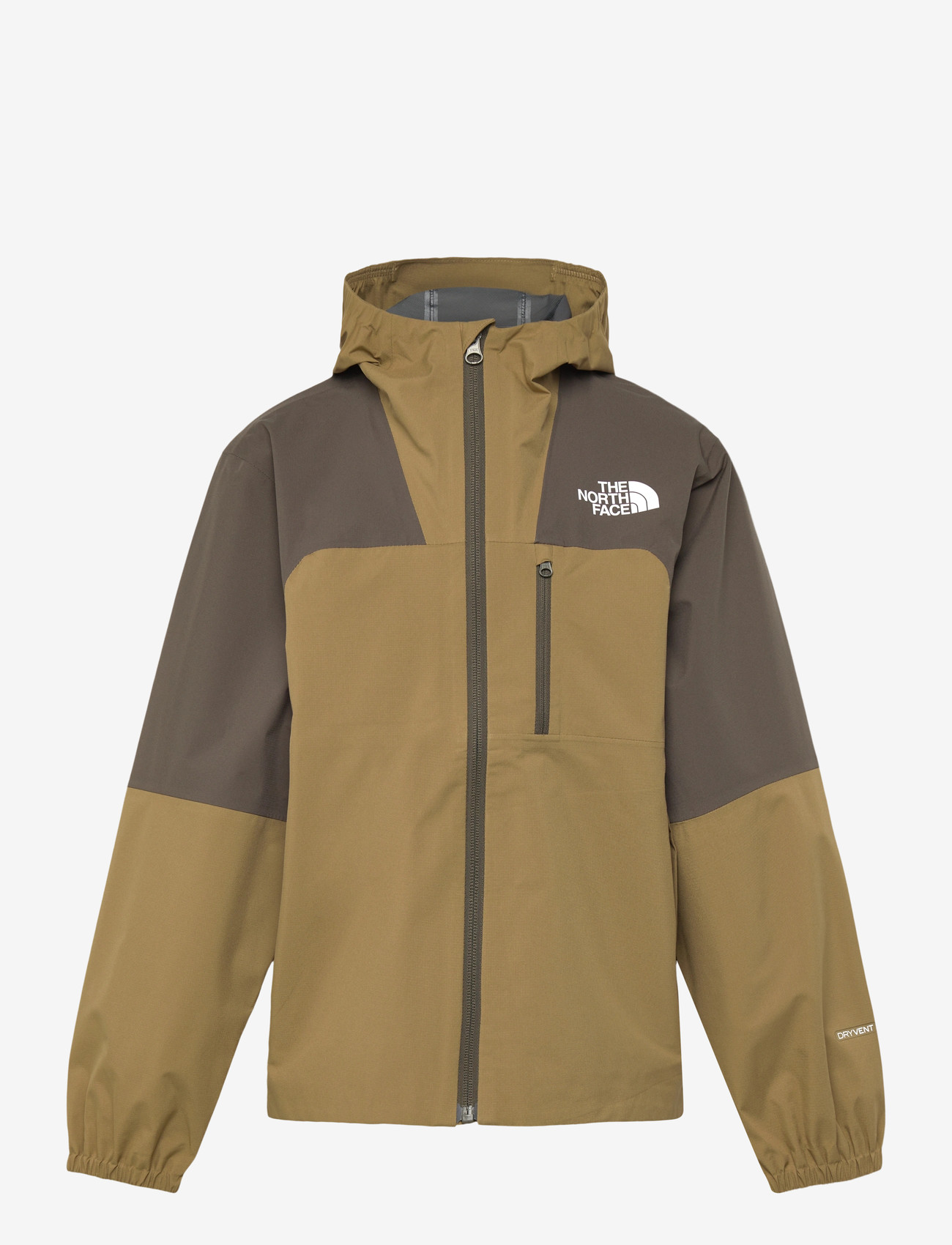 The North Face - TEEN HIKE PACKABLE SHELL - shell- & regenjacken - new taupe green/cedar - 1