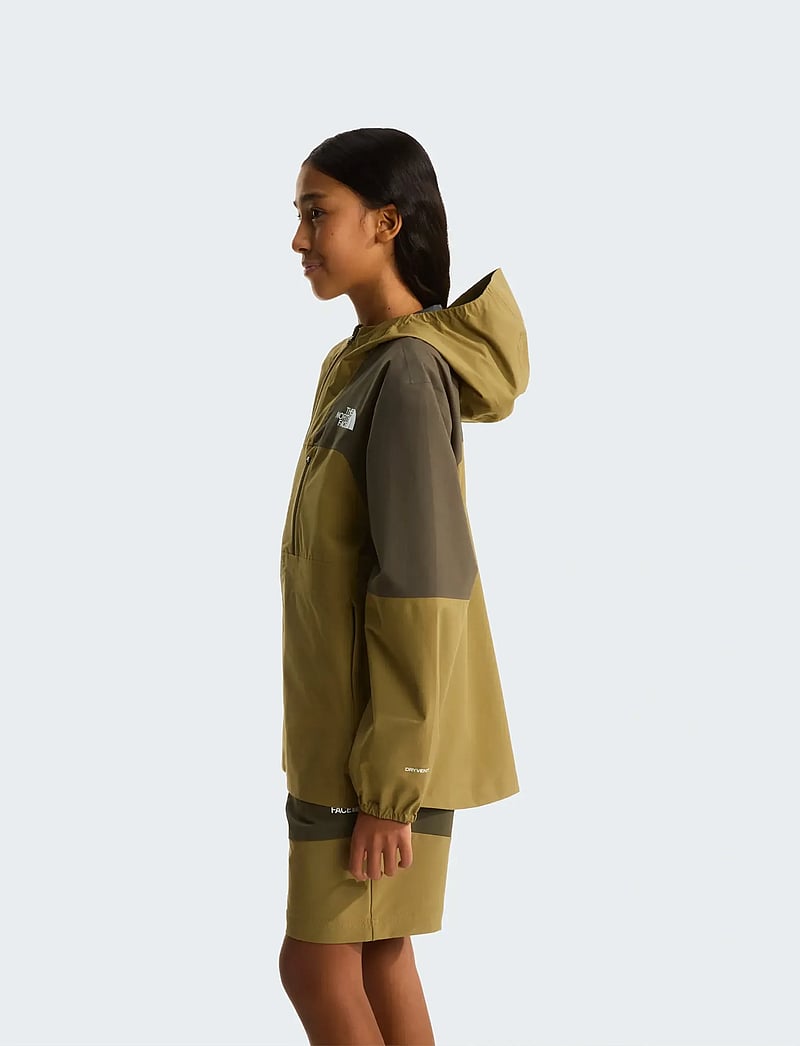 The North Face - TEEN HIKE PACKABLE SHELL - shell- & regenjacken - new taupe green/cedar - 4