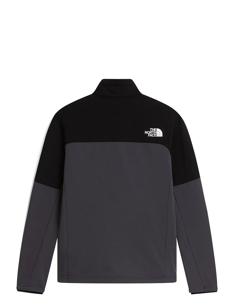 The North Face - TEEN HIKE MIDLAYER FZ - outdoor - anthracite grey/tnf bla - 2