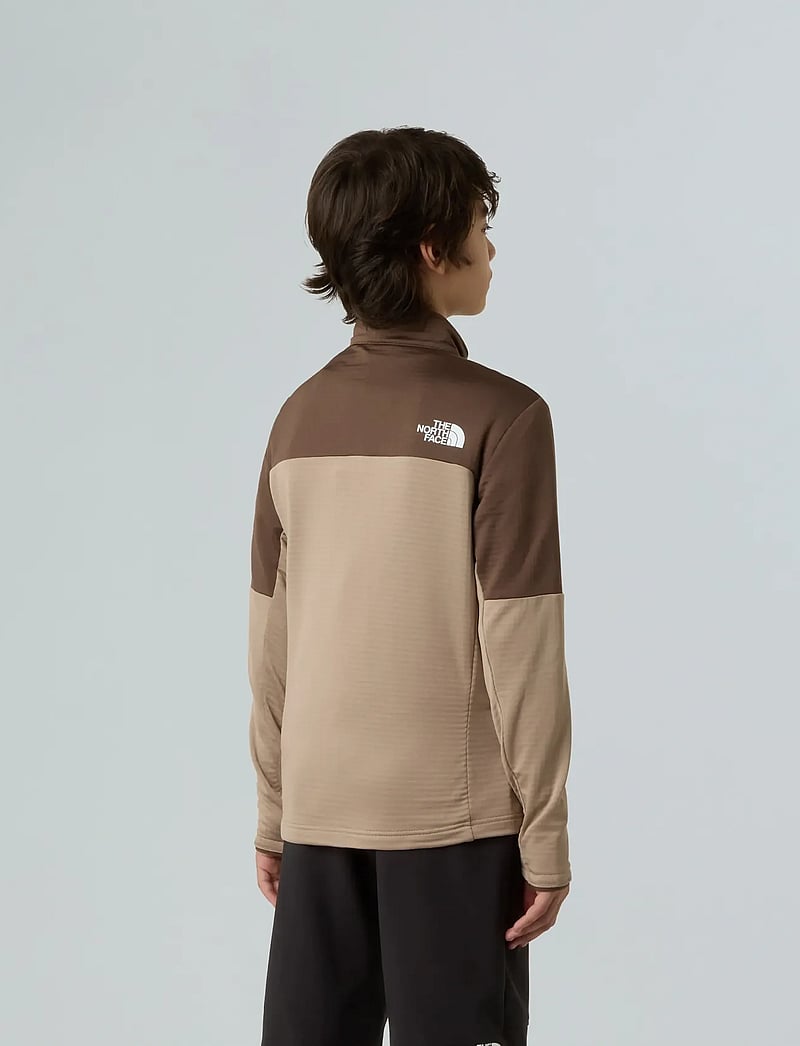 The North Face - TEEN HIKE MIDLAYER FZ - ytterkläder - mushroom grey/smokey br - 4