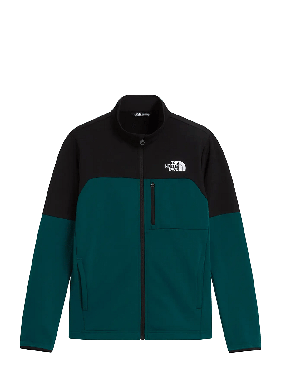 The North Face - TEEN HIKE MIDLAYER FZ - outdoor - pacific teal/tnf black - 1