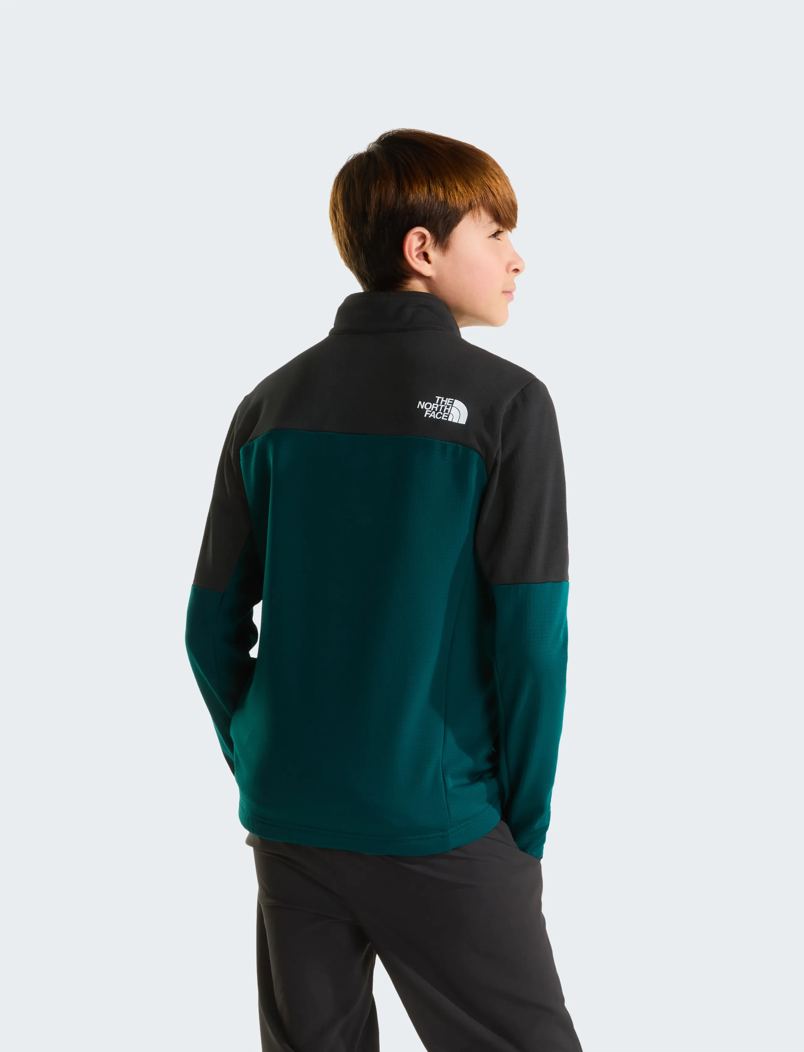 The North Face - TEEN HIKE MIDLAYER FZ - outdoor - pacific teal/tnf black - 5