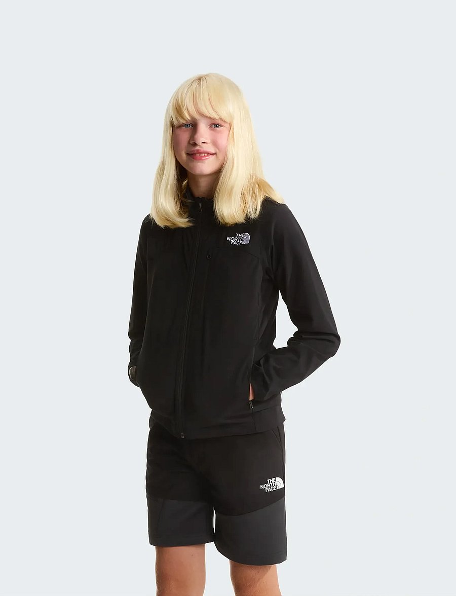 The North Face - TEEN NIMBLE JACKET - anoraks - black - 0