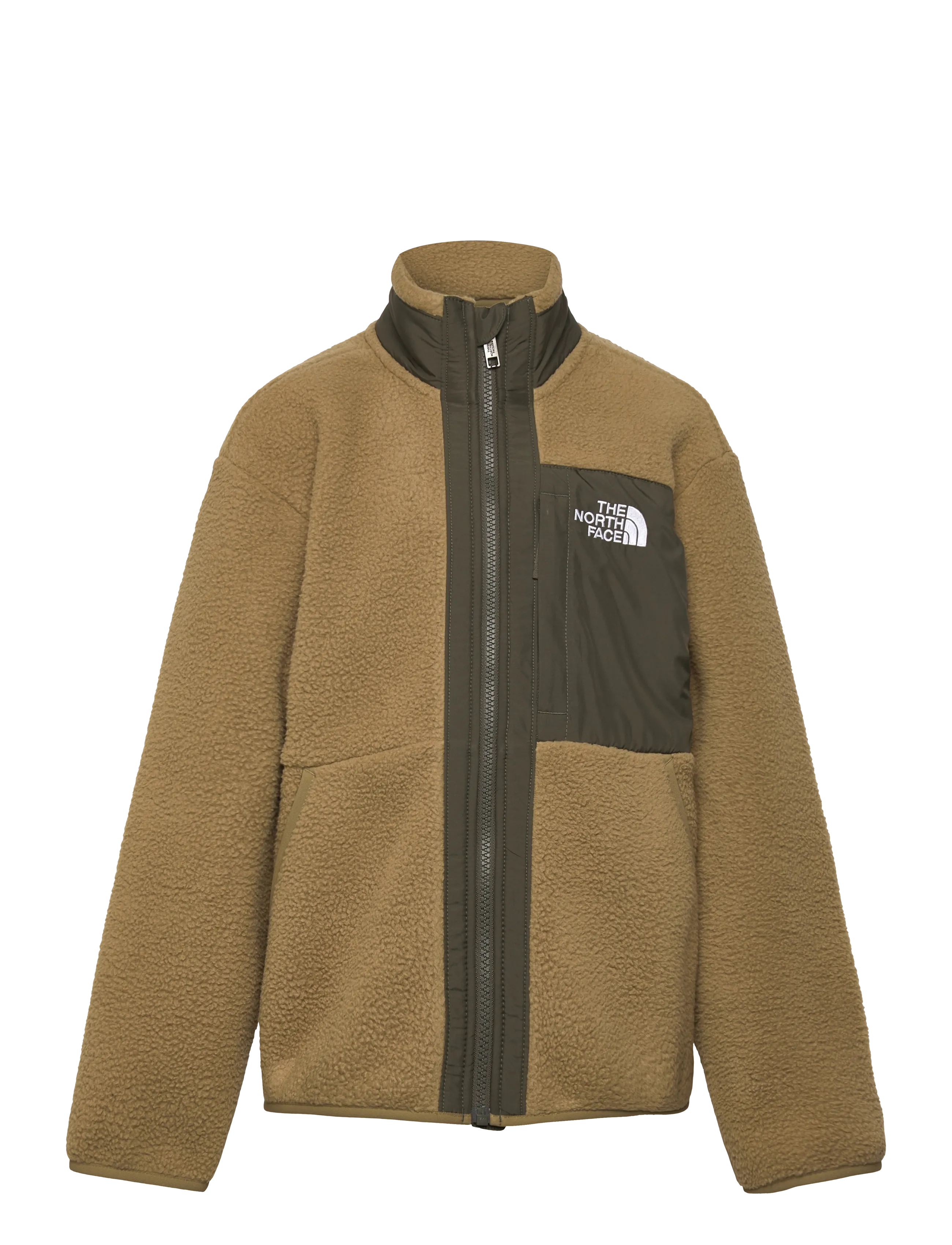 The North Face B YUMIORI FULL ZIP JACKET - Fleece - CEDAR/NEW TAUPE GREEN / khaki/green