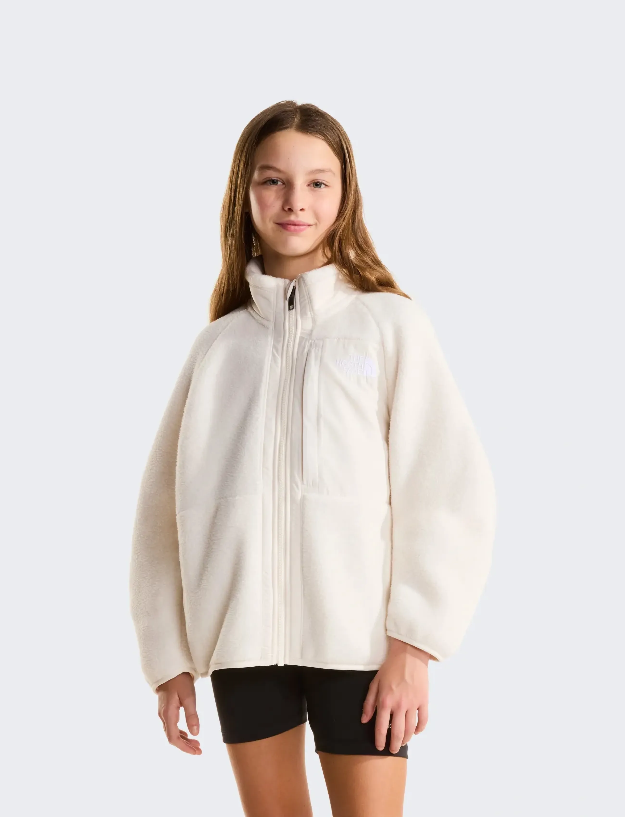 The North Face G Yumiori Full Zip Jacket, Børn, Fleecejakke, Cream, Str: 145-151