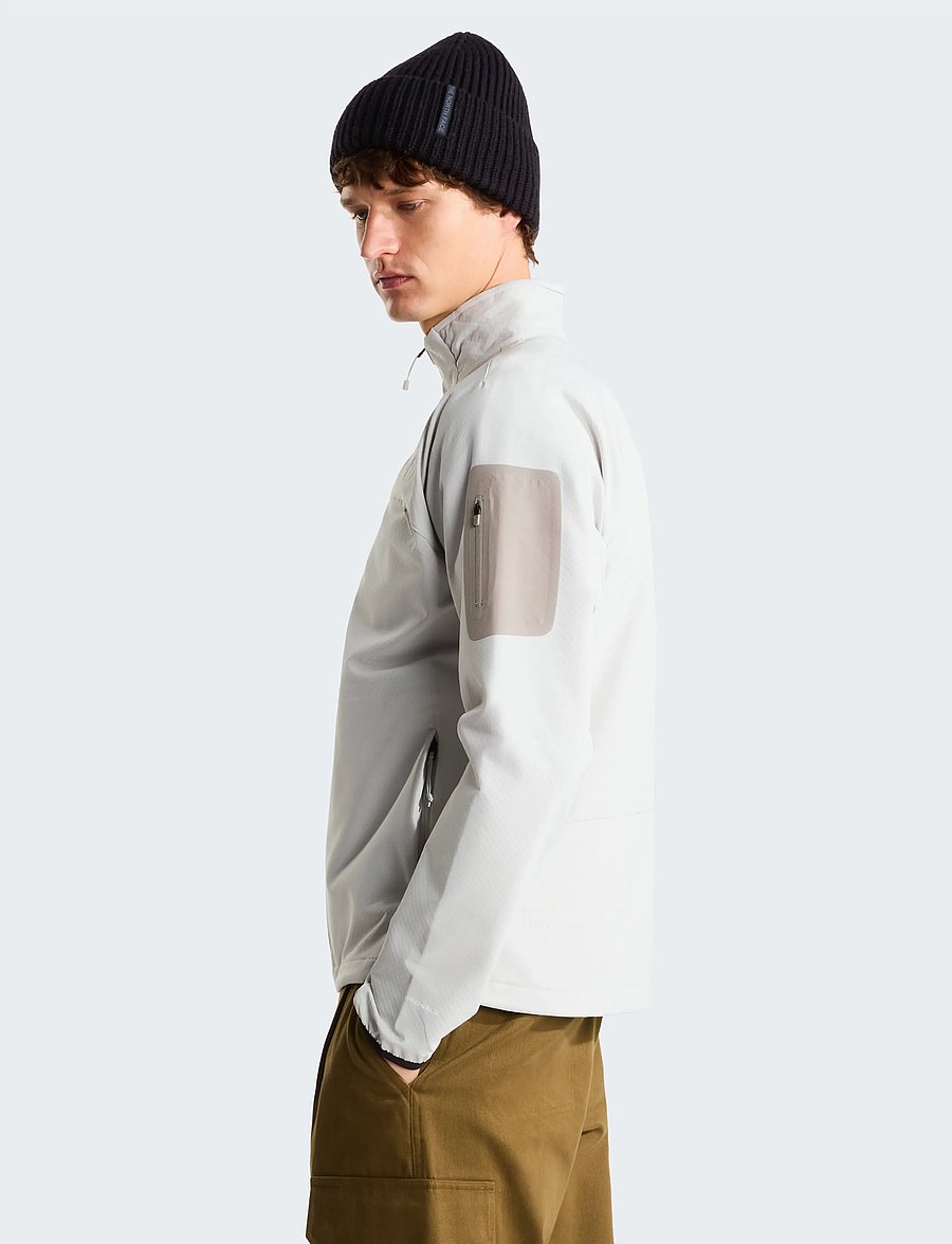 The North Face - M TEK APPROACH JACKET - fleece & midlayer - cumulus cloud/stone sla - 4