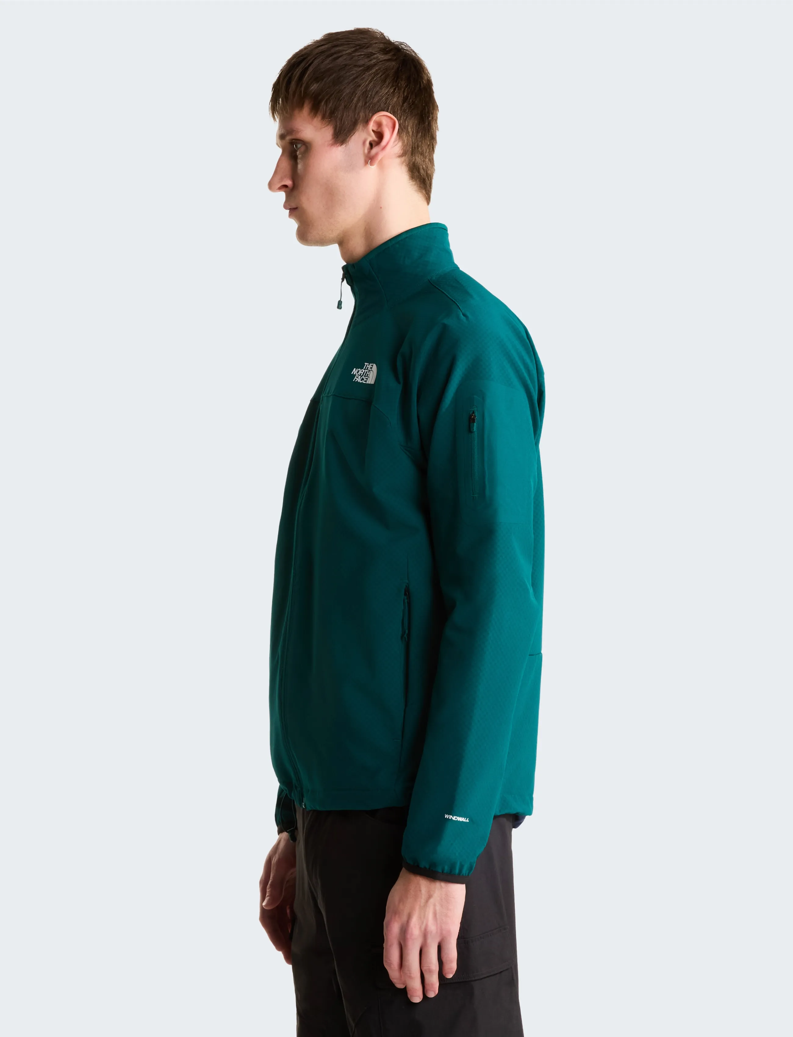 The North Face - M TEK APPROACH JACKET - fleece & midlayer - pacific teal - 4