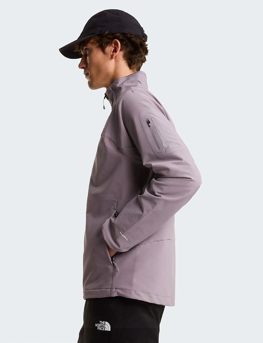 The North Face - M TEK APPROACH JACKET - fleece & mellanlager - transcendent grey - 4