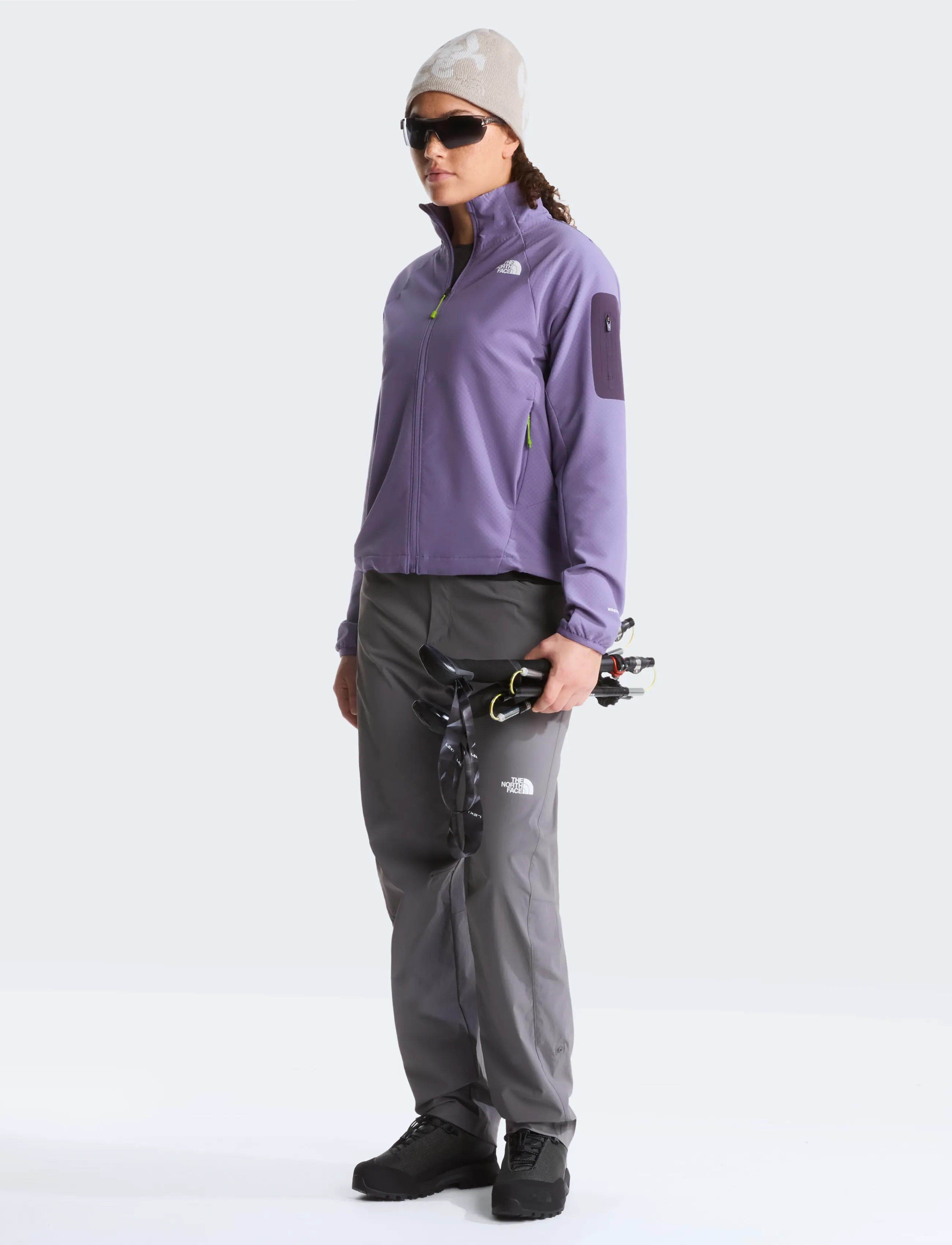 The North Face - W TEK APPROACH JACKET - outdoor jacken - grounded plum/endless d - 3