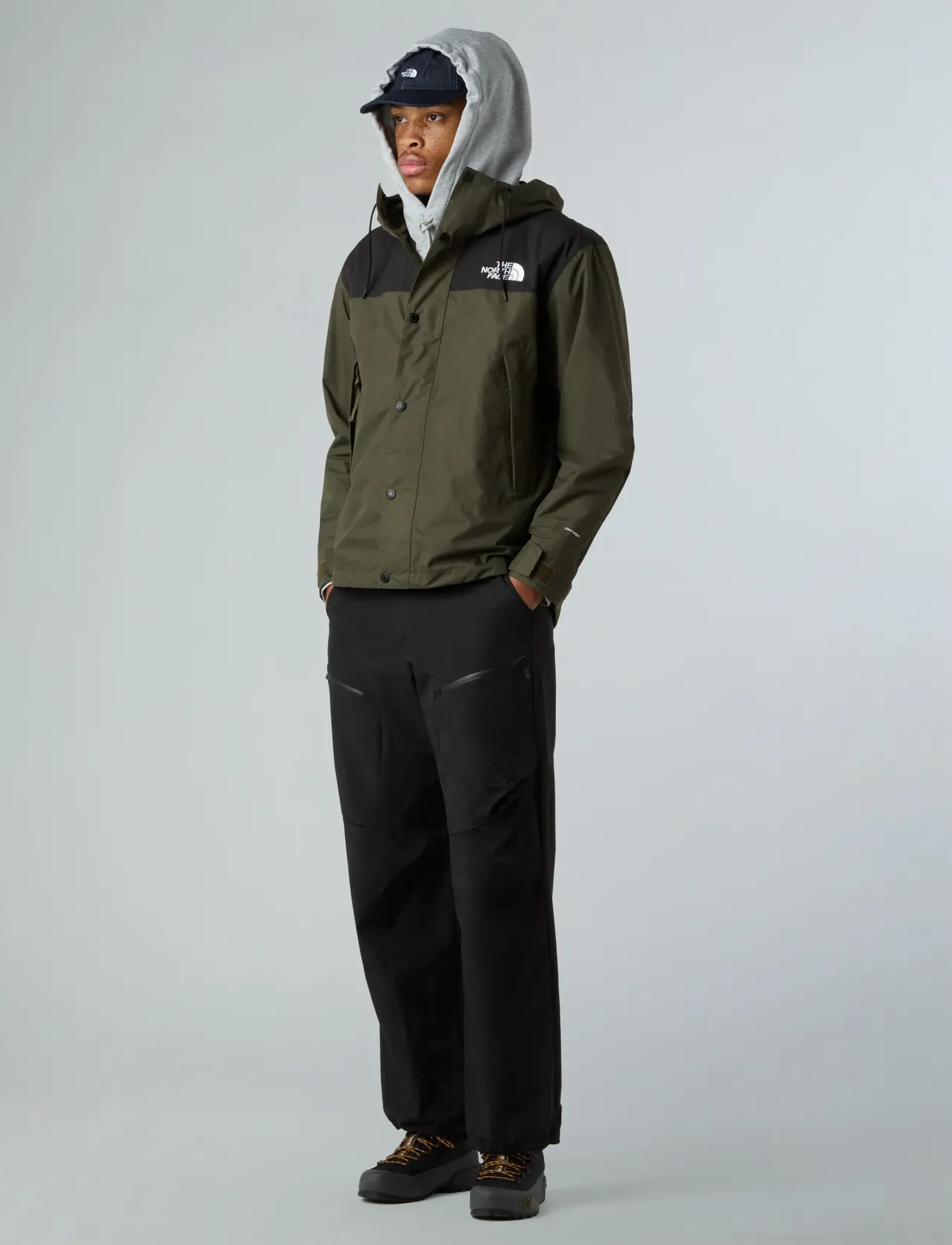 The North Face - M REIGN ON JACKET - outdoor jacken - new taupe green/tnf black - 3