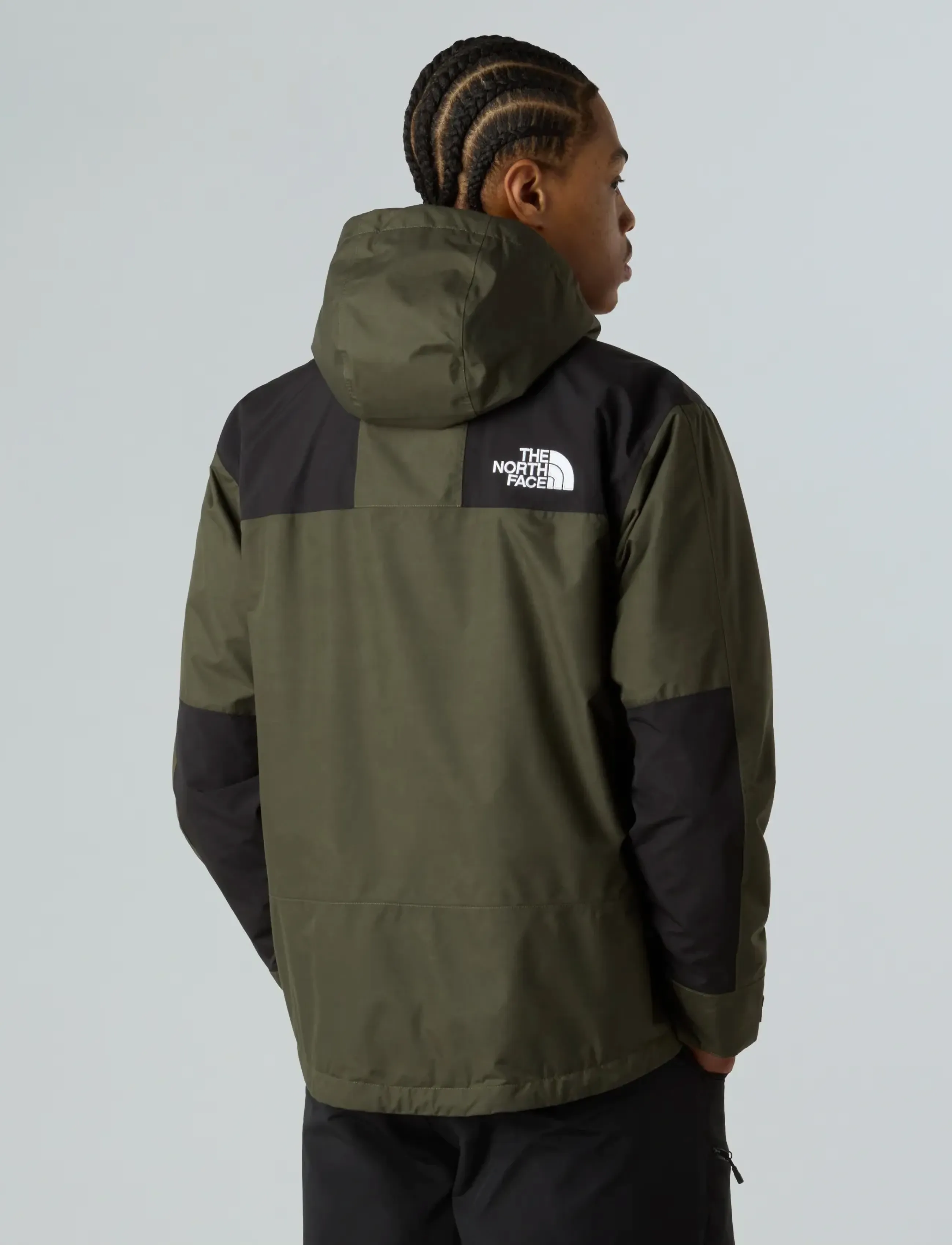 The North Face - M REIGN ON JACKET - outdoor jacken - new taupe green/tnf black - 4