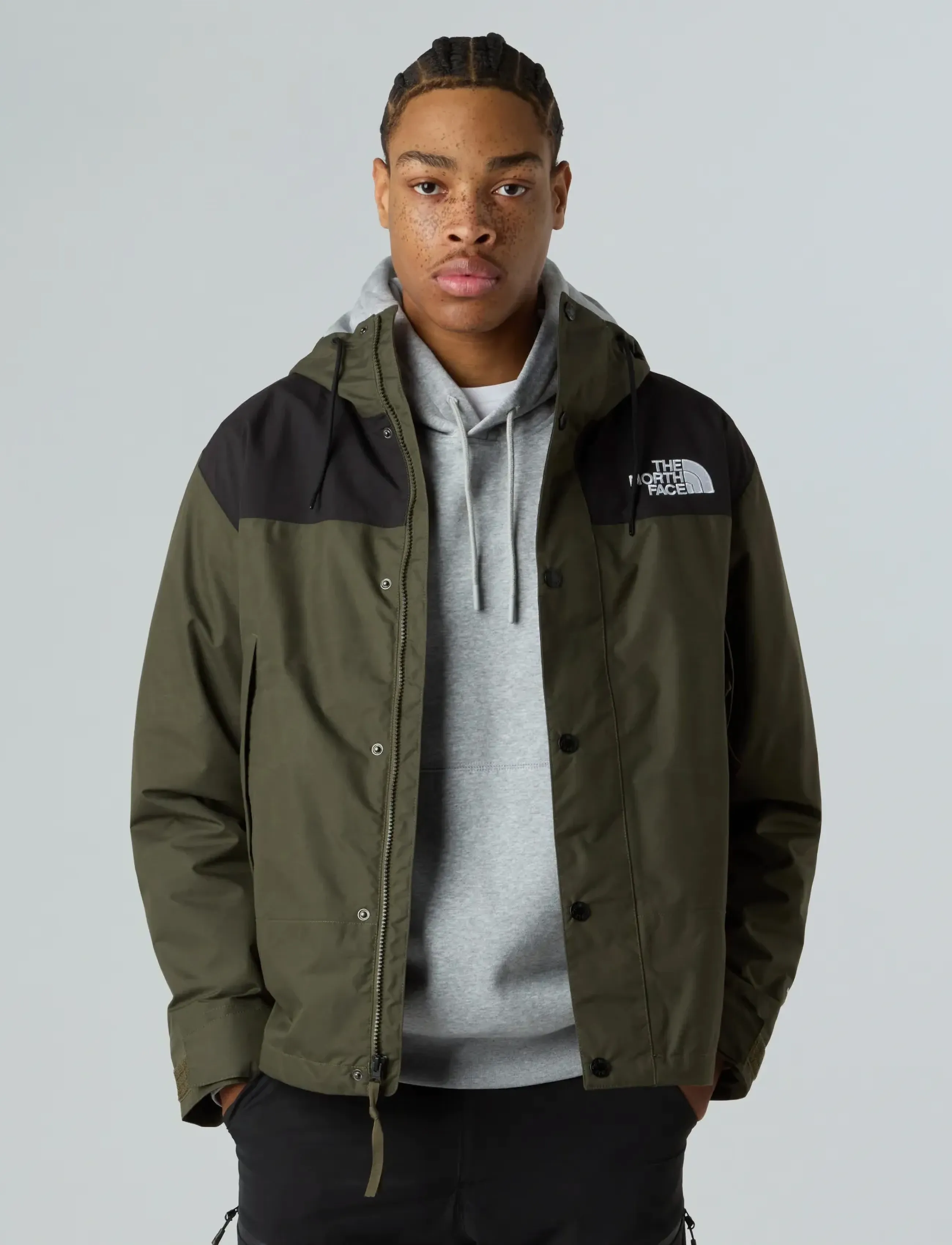 The North Face - M REIGN ON JACKET - outdoor jacken - new taupe green/tnf black - 5