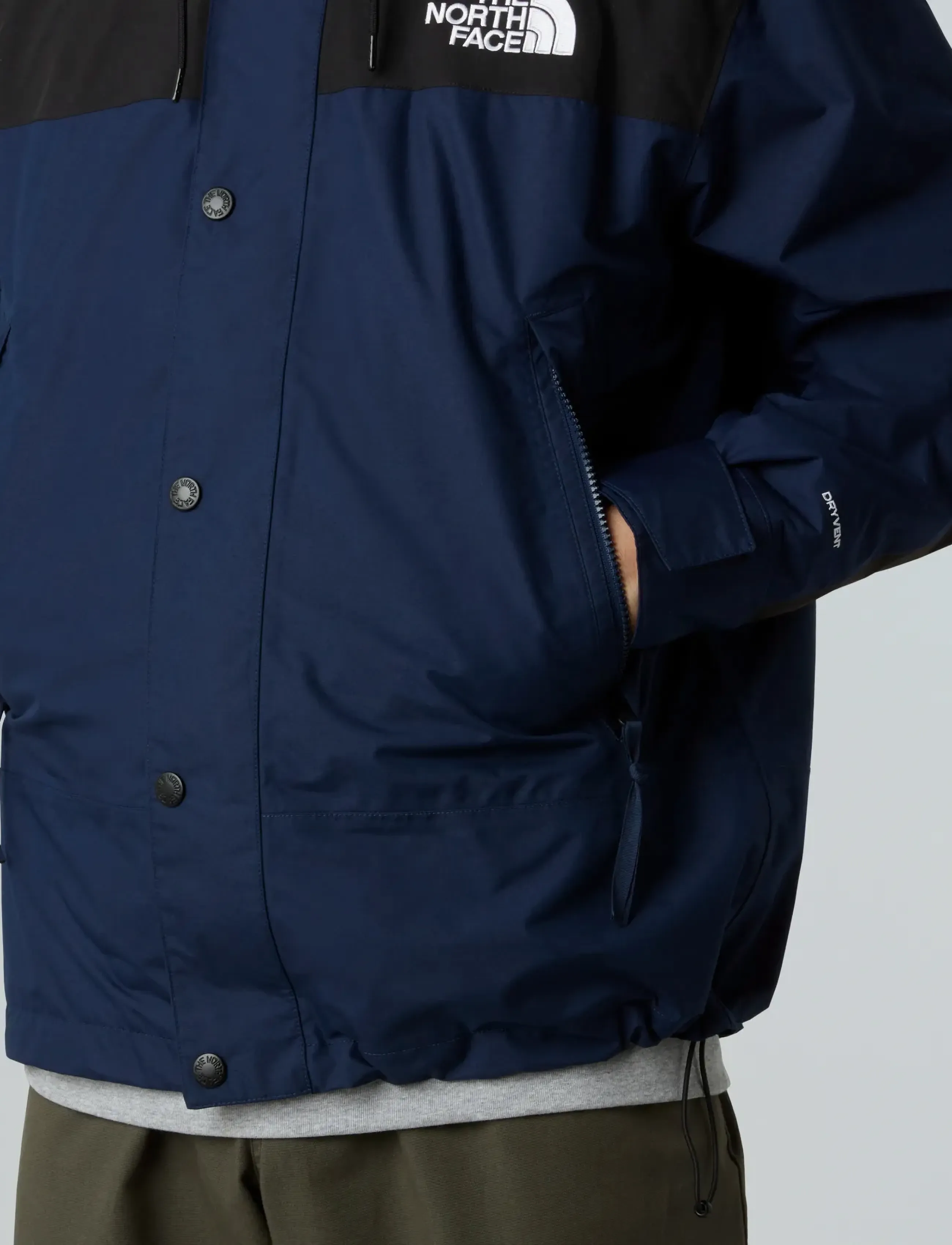 The North Face M REIGN ON JACKET - Regenbekleidung - SUMMIT NAVY/TNF BLACK / navy