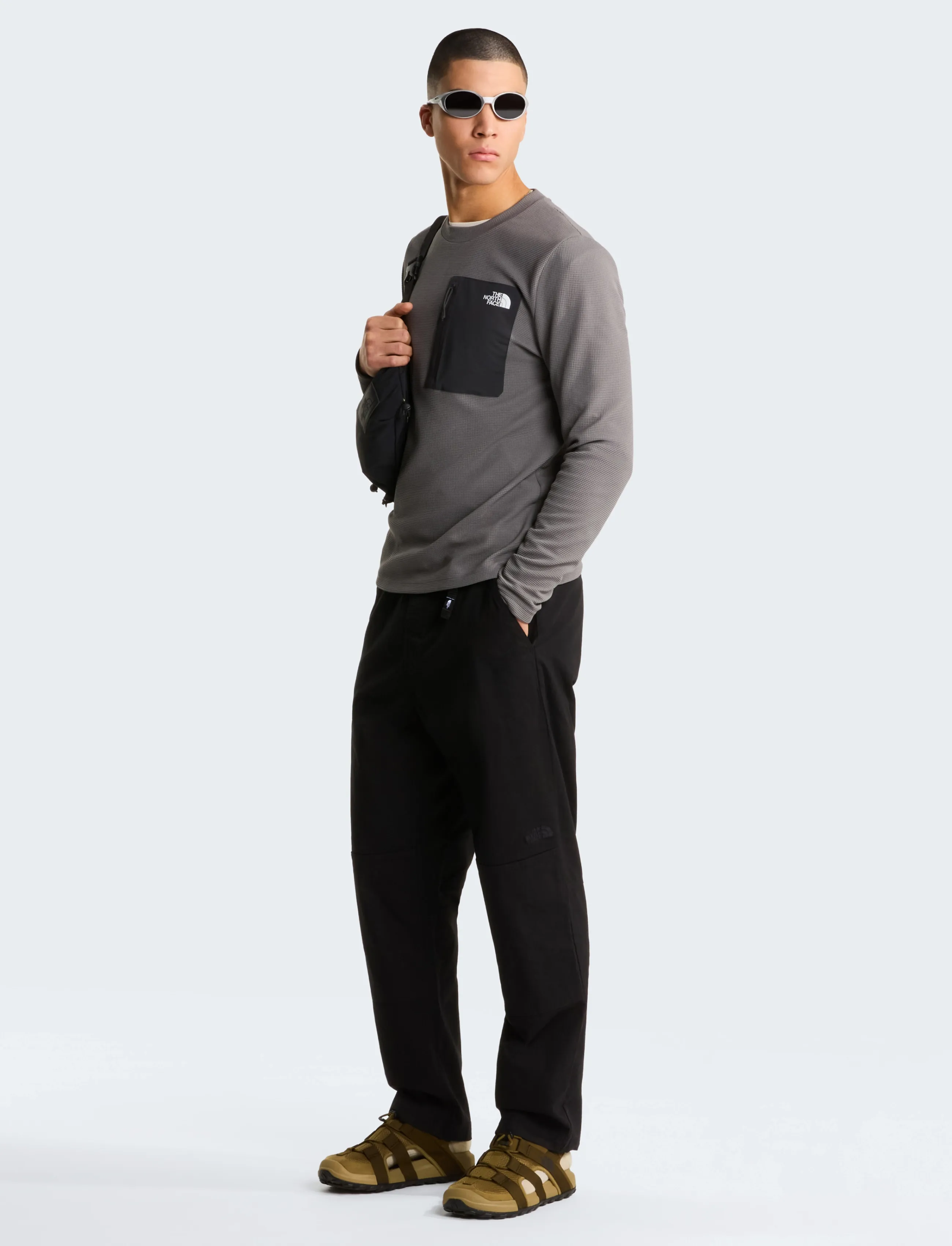 The North Face - M BETA UTILITY BELTED PANT - vabaõhupüksid - black - 3