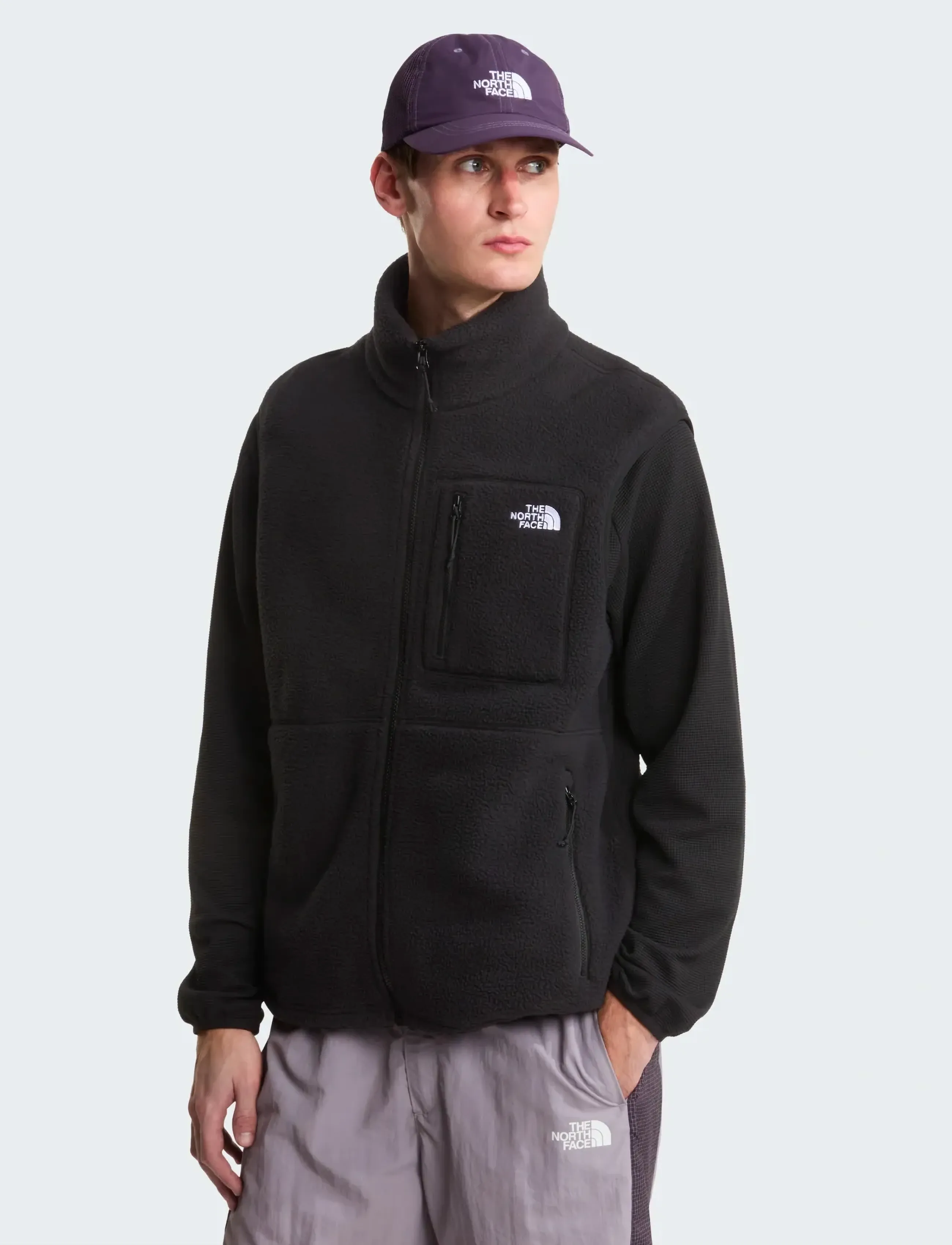 The North Face M Yumiori Vest, Herren, Fleece Weste, Schwarz, Gr.XS