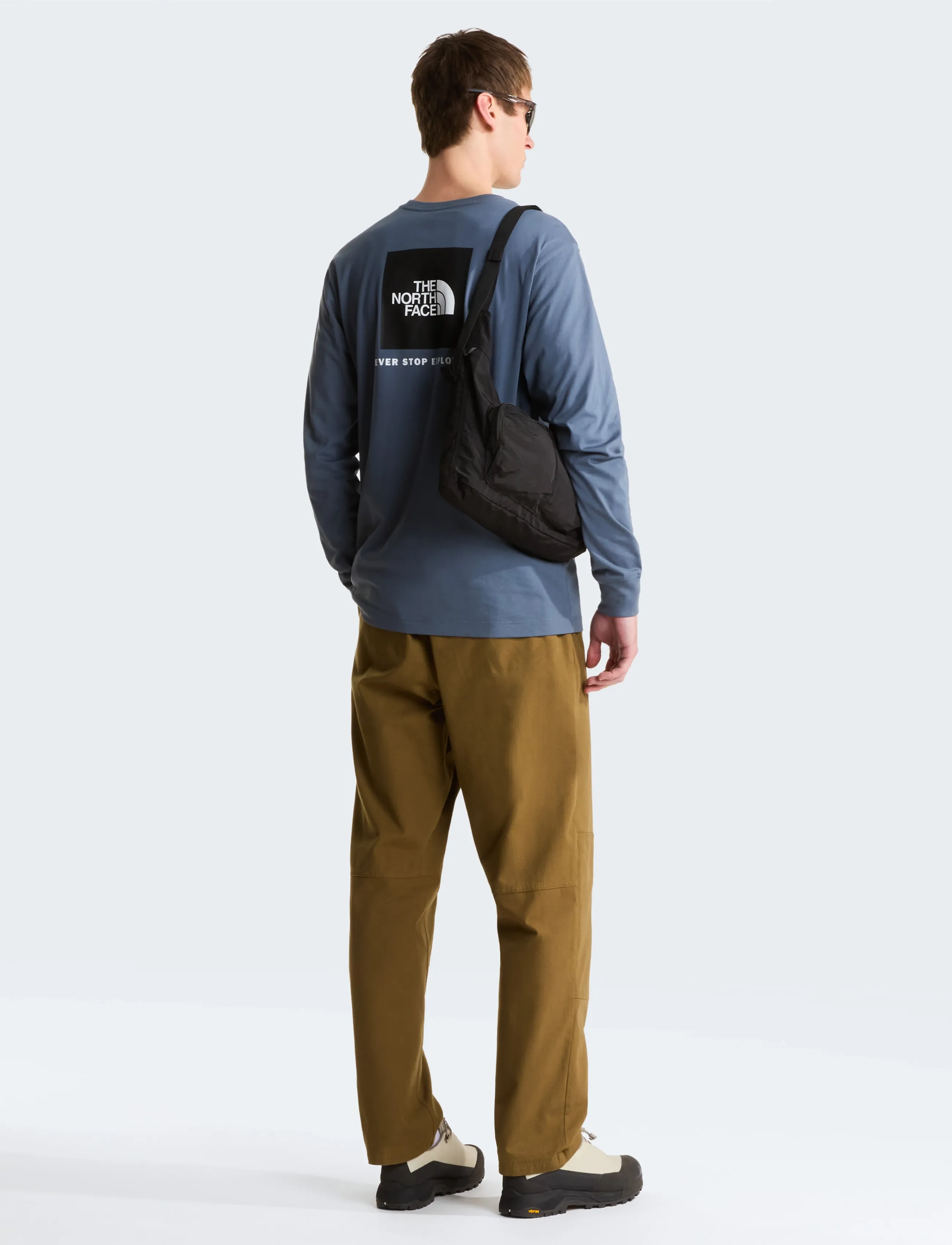The North Face - M EVOLUTION BOX NSE REGULAR LONG SLEEVE - granite grey - 4