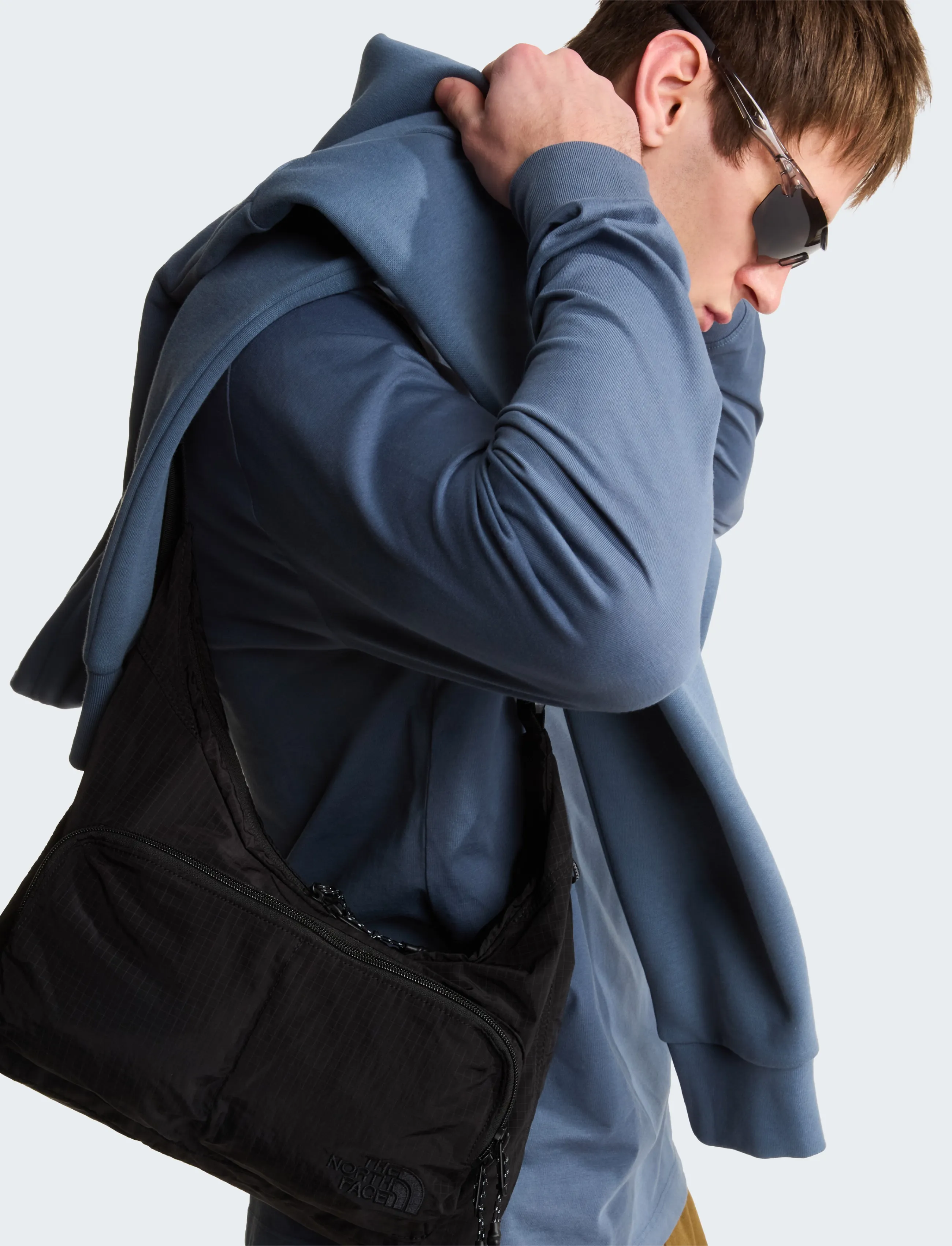 THE NORTH FACE M Evolution Box Nse Regular Long Sleeve långärmade t-shirts herr – bild 7