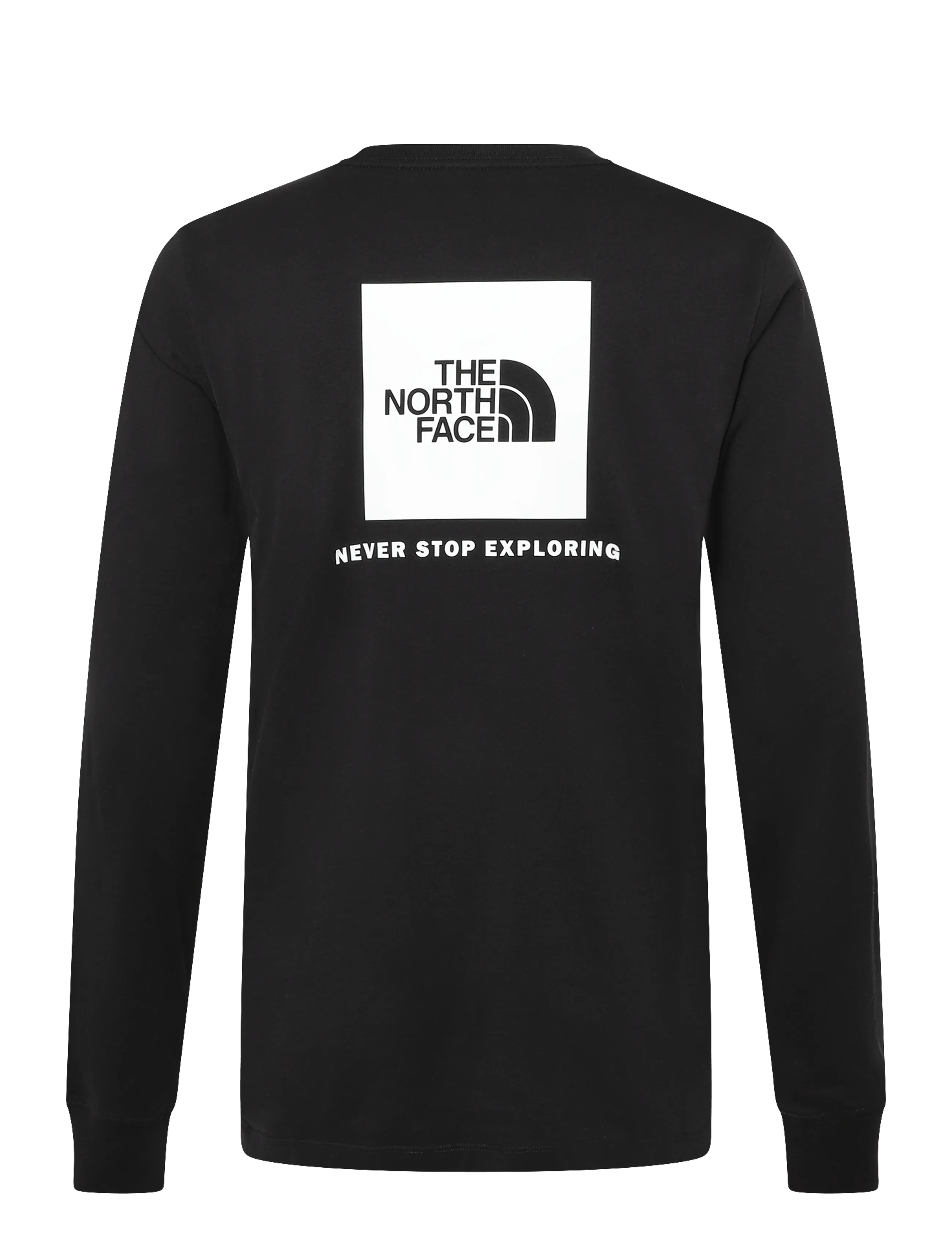 The North Face - M EVOLUTION BOX NSE REGULAR LONG SLEEVE - pikkade varrukatega alussärgid - tnf black - 2