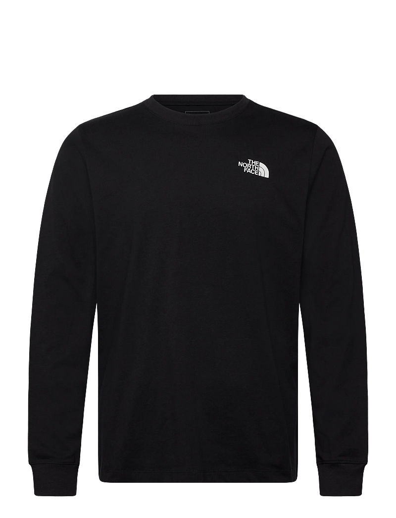 The North Face - M EVOLUTION BOX NSE REGULAR LONG SLEEVE - toppe & t-shirts - tnf black/tnf white - 1