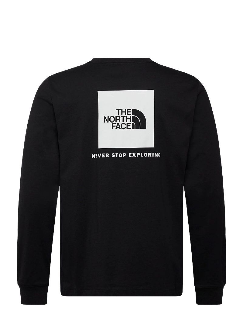 The North Face - M EVOLUTION BOX NSE REGULAR LONG SLEEVE - toppe & t-shirts - tnf black/tnf white - 2