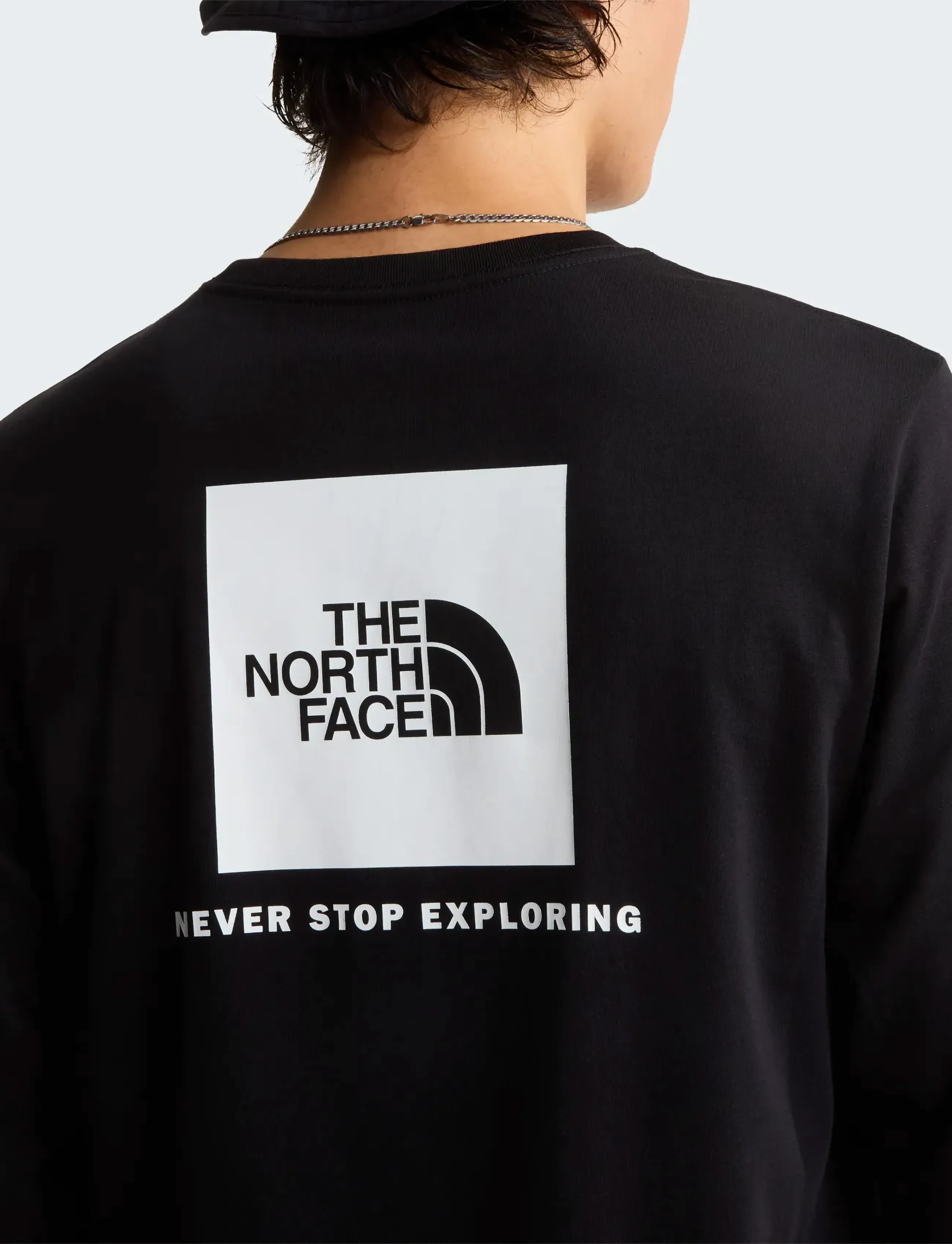 The North Face M EVOLUTION BOX NSE REGULAR LONG SLEEVE - Riided - TNF BLACK/TNF WHITE / black