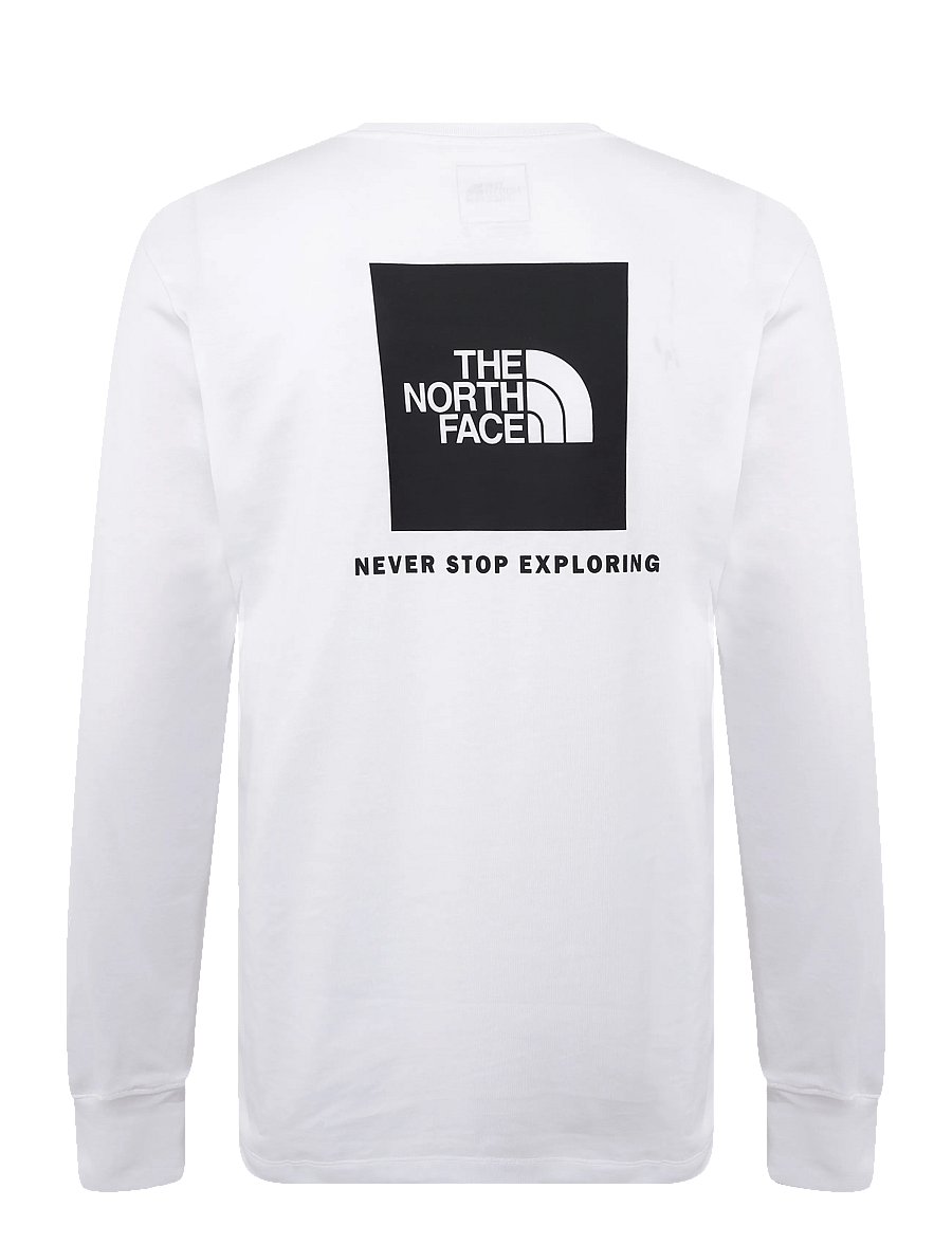 The North Face - M EVOLUTION BOX NSE REGULAR LONG SLEEVE - langarmshirts - tnf white - 2