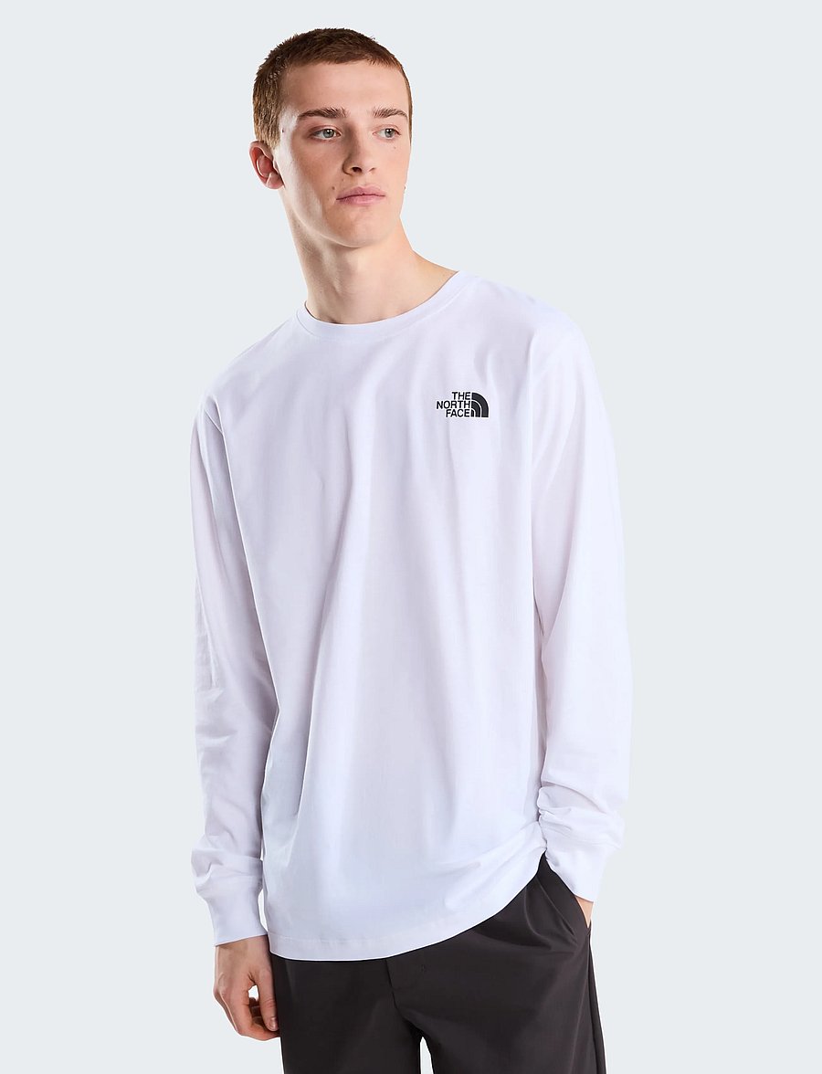 The North Face - M EVOLUTION BOX NSE REGULAR LONG SLEEVE - langarmshirts - tnf white - 3
