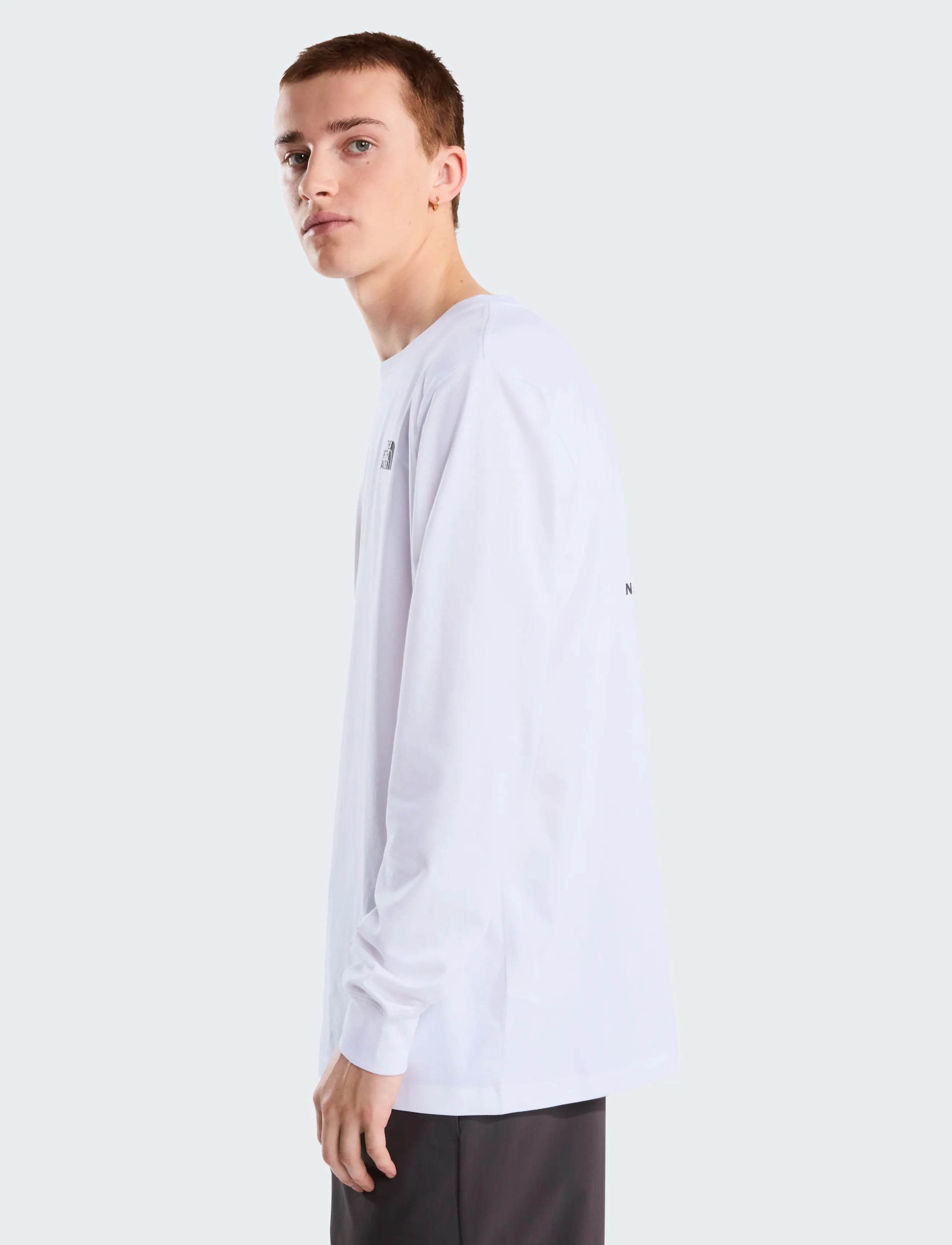 The North Face - M EVOLUTION BOX NSE REGULAR LONG SLEEVE - toppe & t-shirts - tnf white - 5