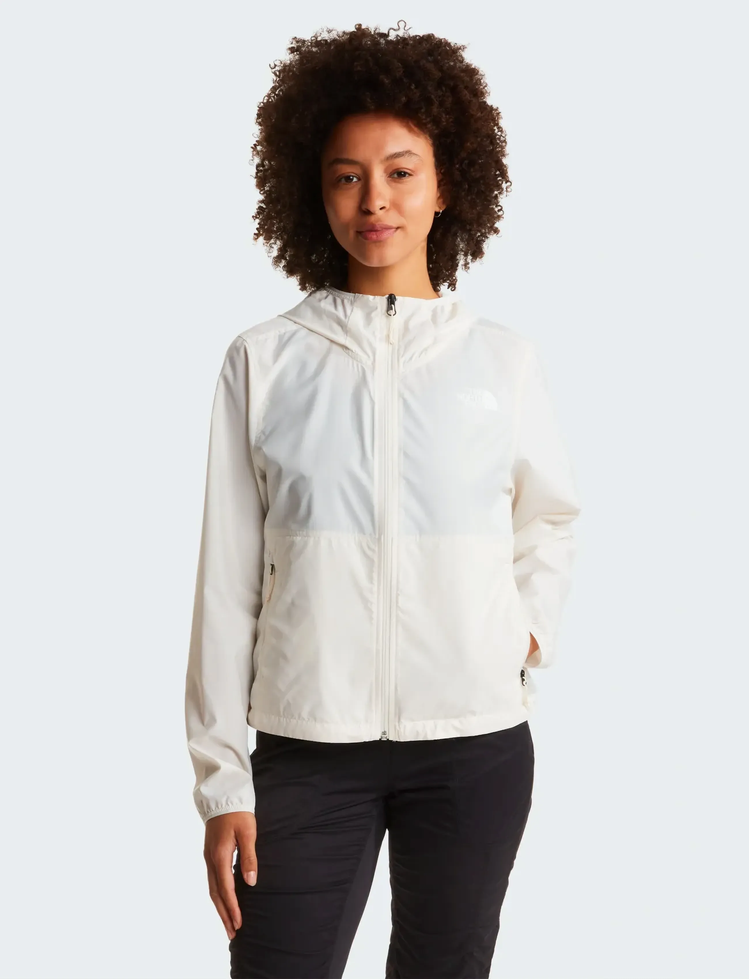 The North Face W Tnf Cyclone Wind Jacket, XL, Cream, Sport Jackets > Sport Outdoor Jackets, Dame