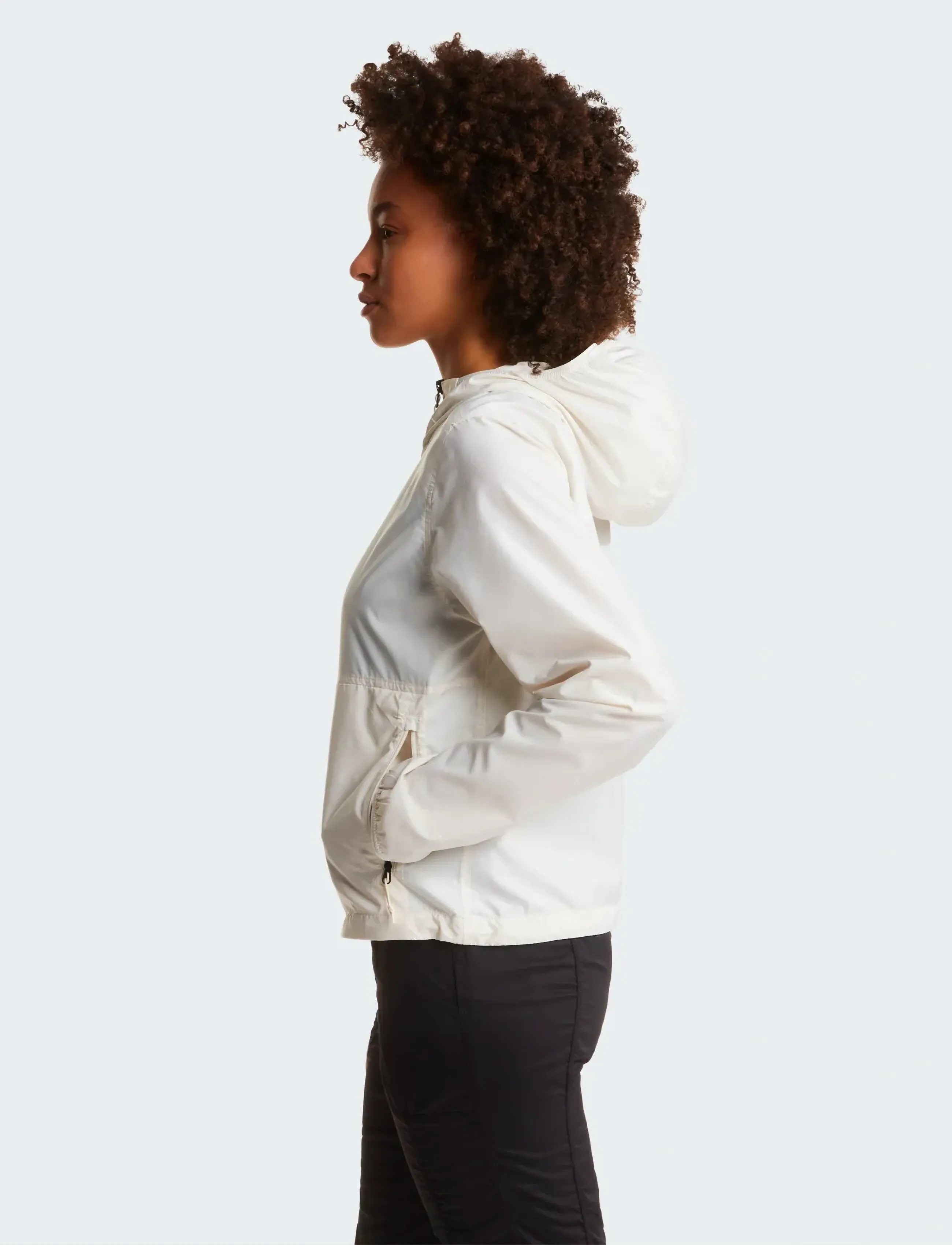 The North Face - W TNF CYCLONE WIND JACKET - friluftsjackor - white - 4