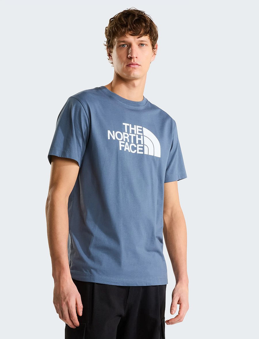 The North Face - M EVOLUTION HALF DOME REGULAR SHORT SLEE - tops & t-shirts - granite grey - 0