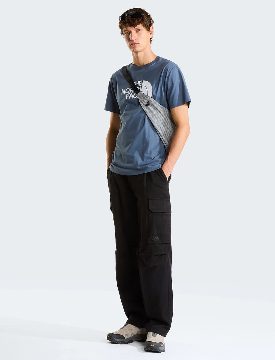 The North Face - M EVOLUTION HALF DOME REGULAR SHORT SLEE - tops & t-shirts - granite grey - 3