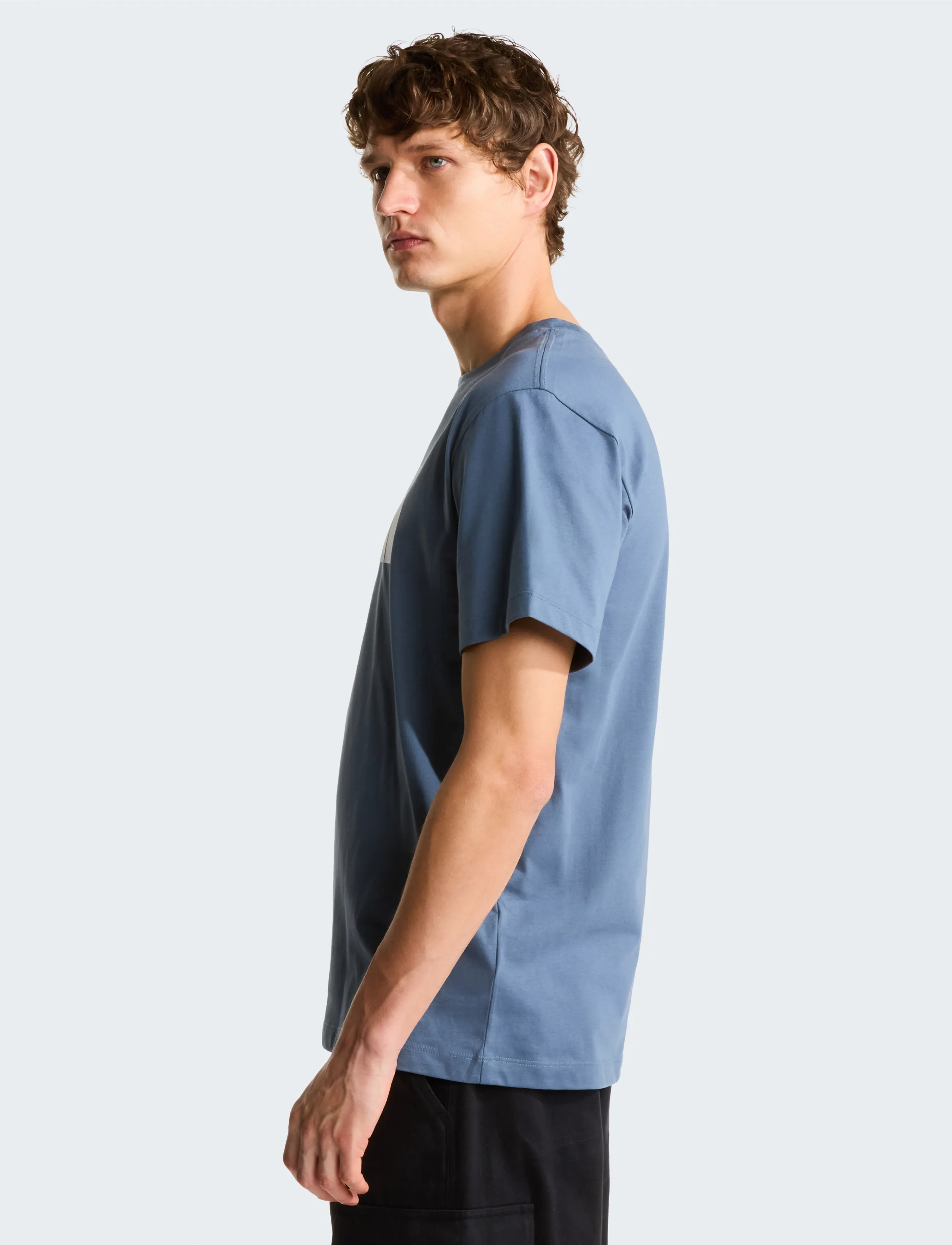 The North Face - M EVOLUTION HALF DOME REGULAR SHORT SLEE - oberteile & t-shirts - granite grey - 4