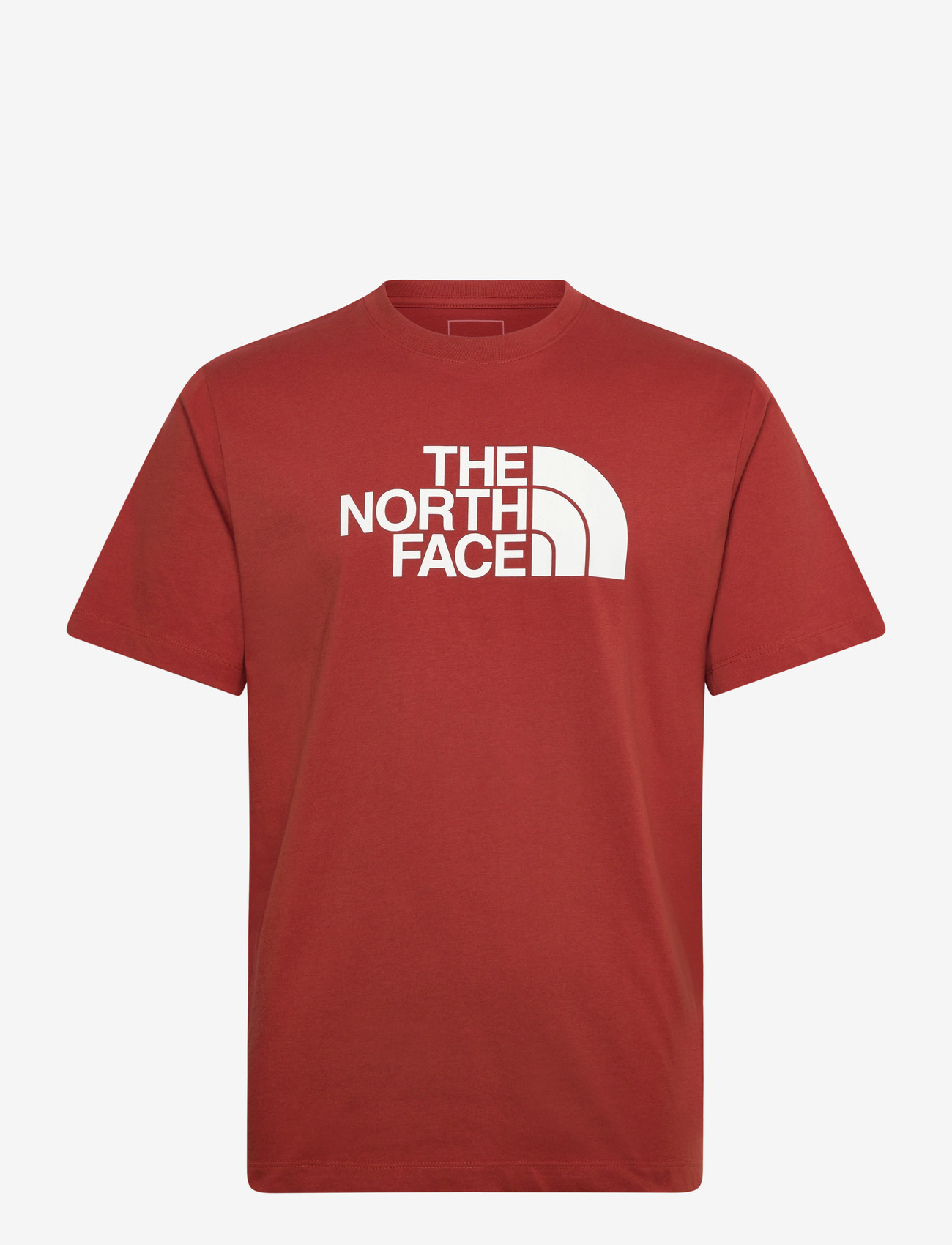The North Face - M EVOLUTION HALF DOME REGULAR SHORT SLEE - t-shirts - iron clay - 1