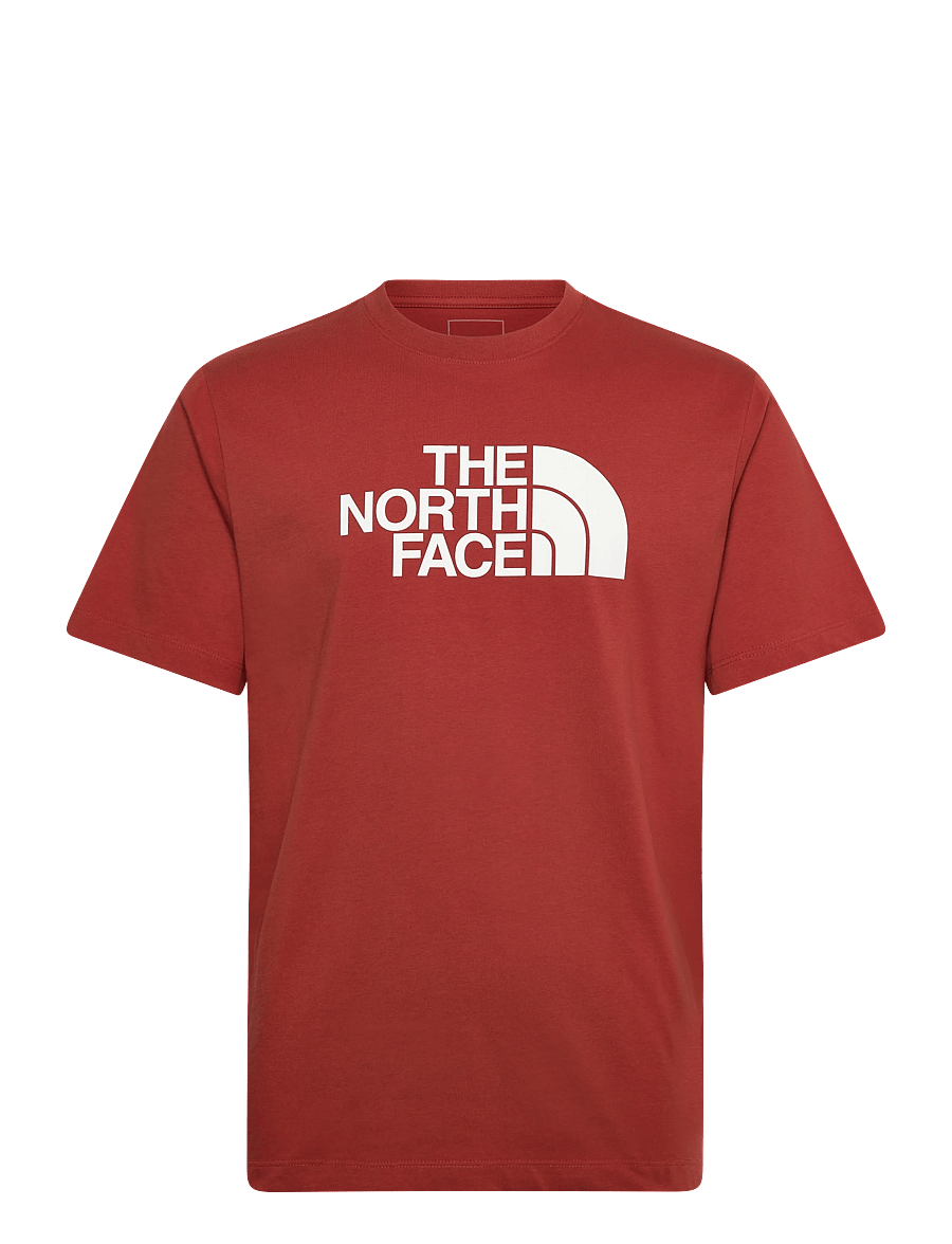 The North Face - M EVOLUTION HALF DOME REGULAR SHORT SLEE - tops & t-shirts - iron clay - 1