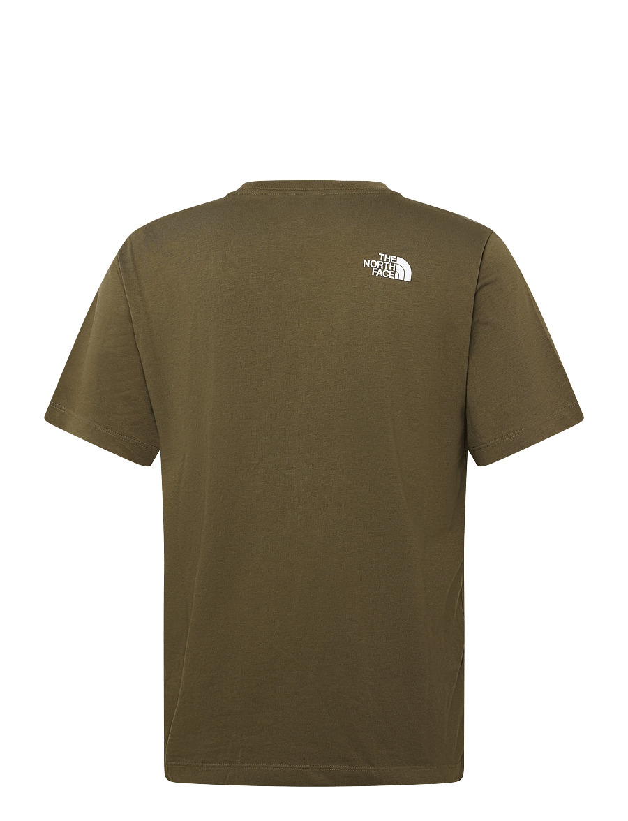 The North Face - M EVOLUTION HALF DOME REGULAR SHORT SLEE - tops & t-shirts - new taupe green - 2