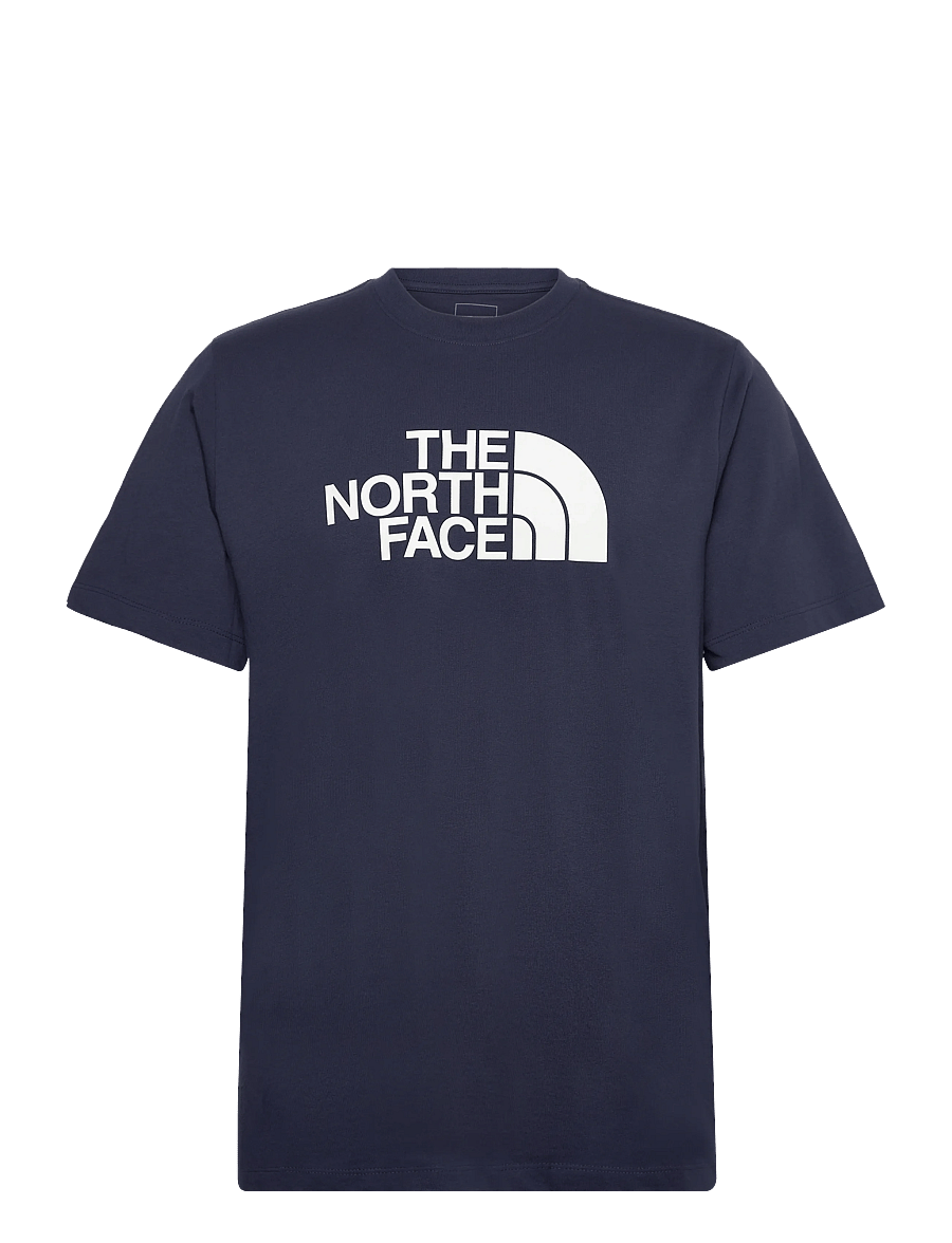 The North Face - M EVOLUTION HALF DOME REGULAR SHORT SLEE - tops & t-shirts - summit navy/tnf white - 1