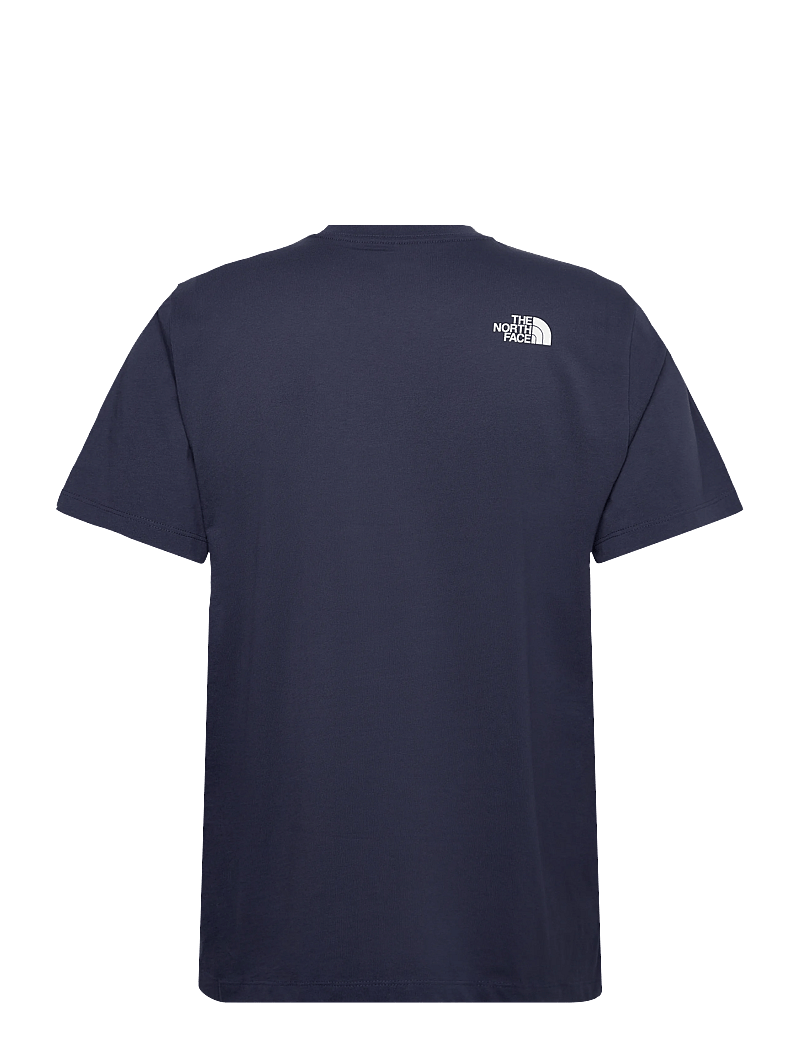 The North Face - M EVOLUTION HALF DOME REGULAR SHORT SLEE - alussärgid ja t-särgid - summit navy/tnf white - 2