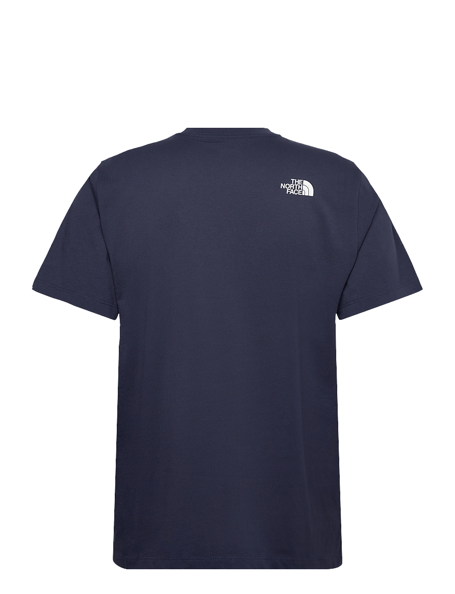 The North Face - M EVOLUTION HALF DOME REGULAR SHORT SLEE - tops & t-shirts - summit navy/tnf white - 2